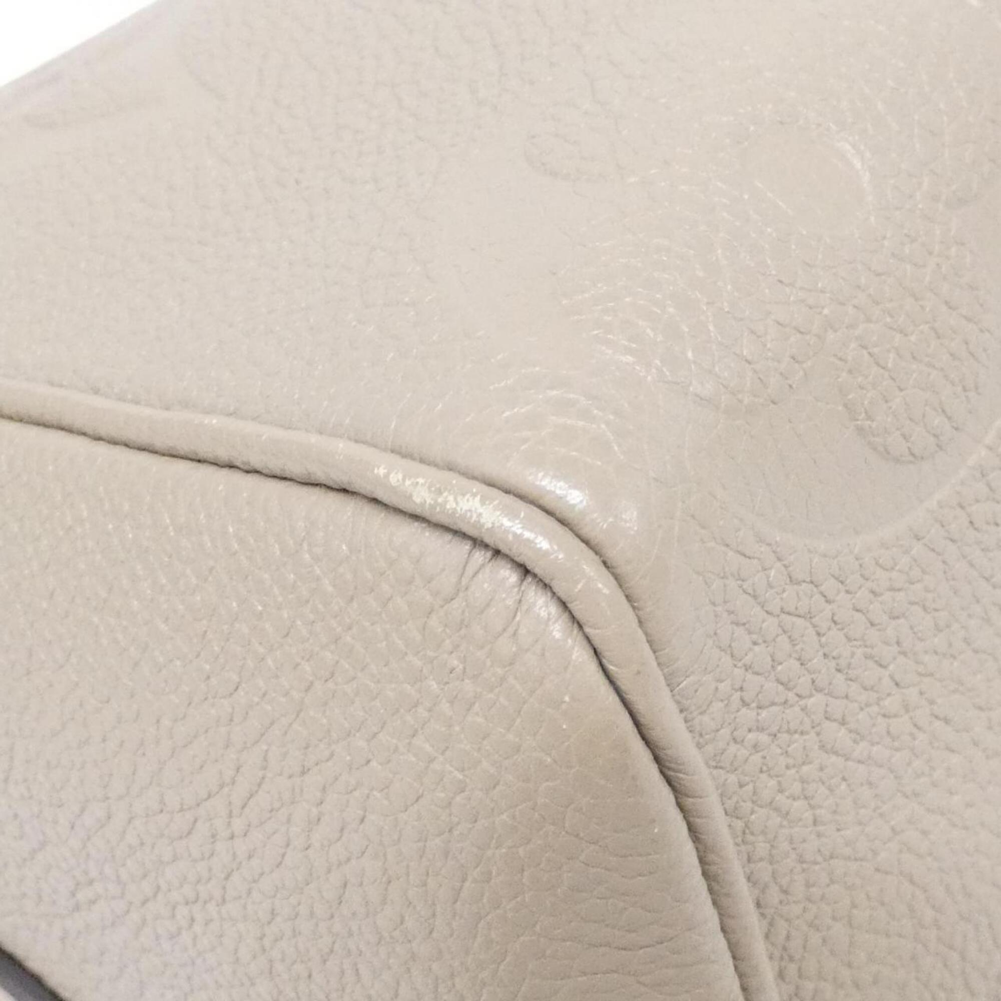 Louis Vuitton Tourterelle Leather Boston Bag (Pre-Owned)