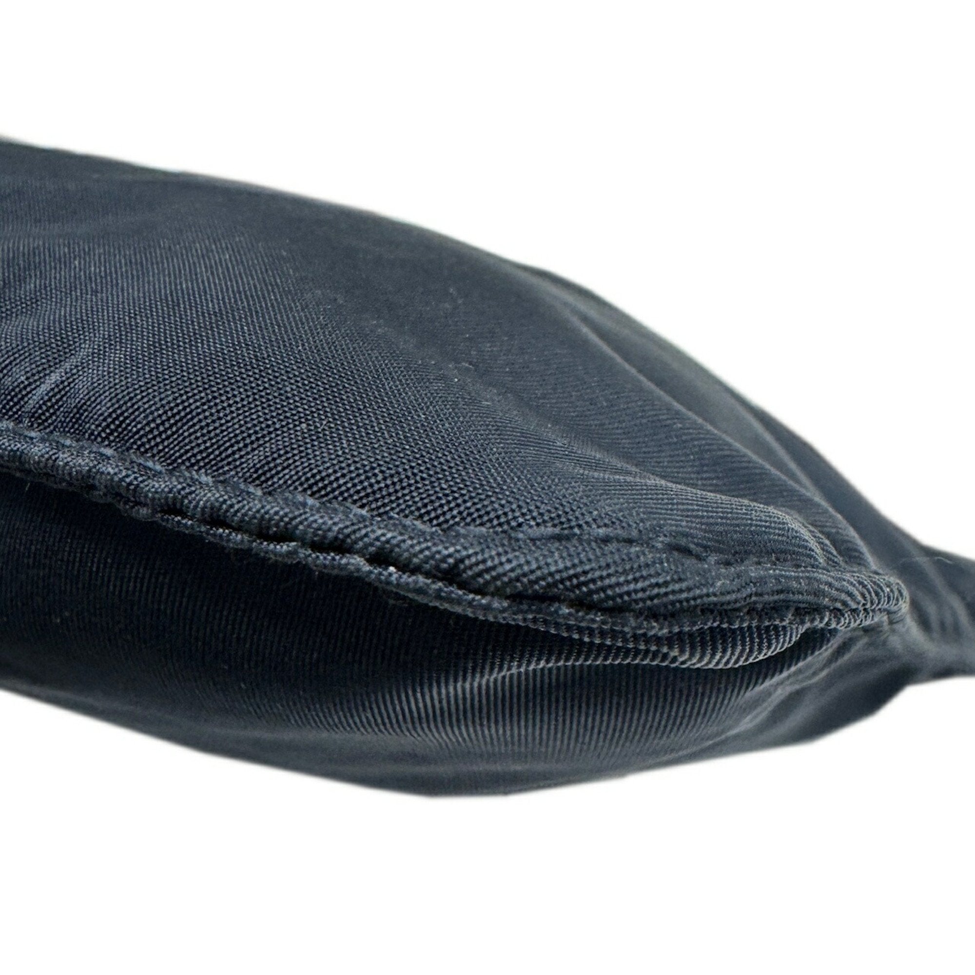 Prada Navy Nylon Pochette Shoulder Bag (Pre-Owned)
