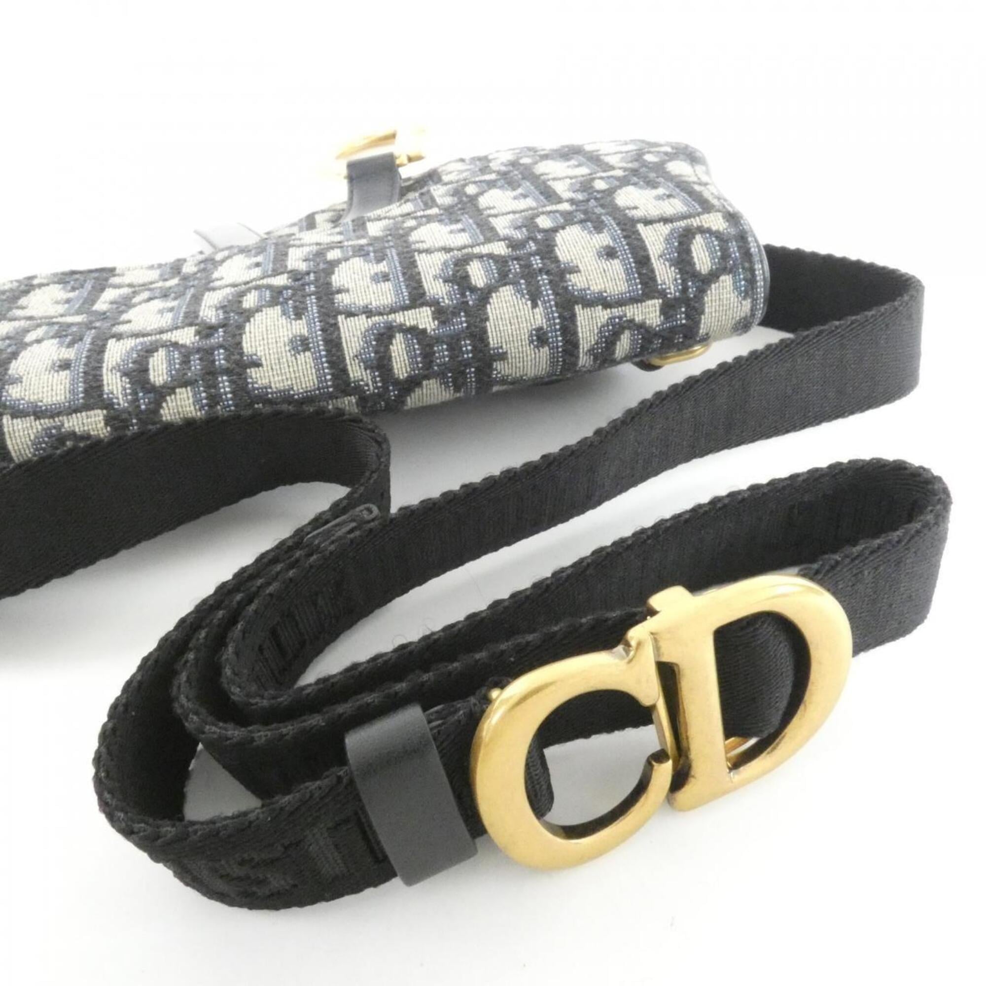Christian Dior Blue Canvas Fanny Pack (Pre-Owned)