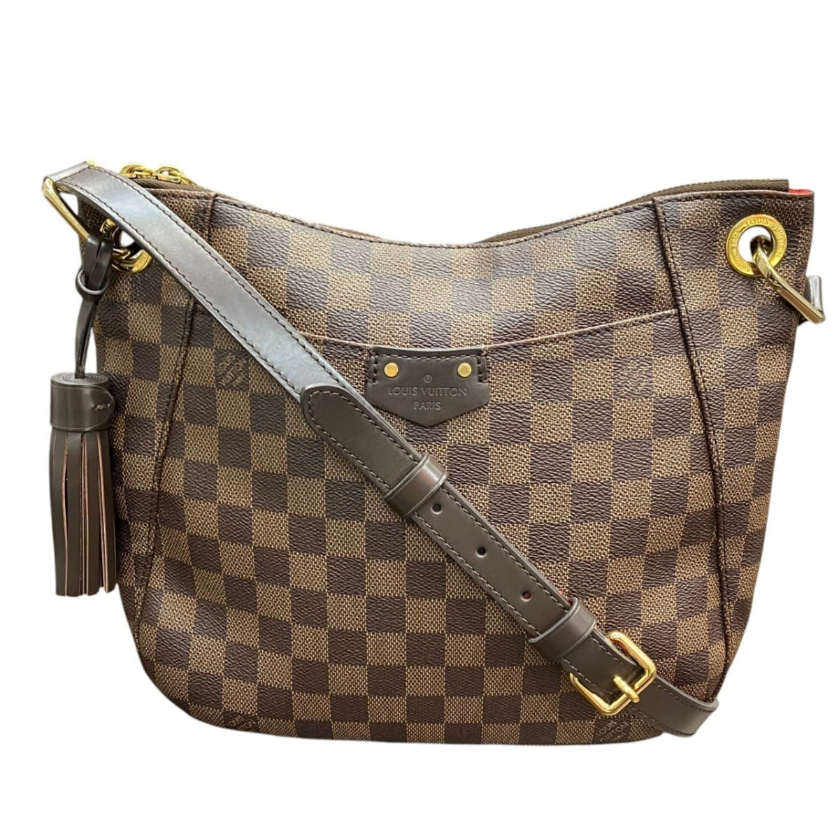 Louis Vuitton Damier Brown Damier Canvas Shoulder Bag (Pre-Owned)