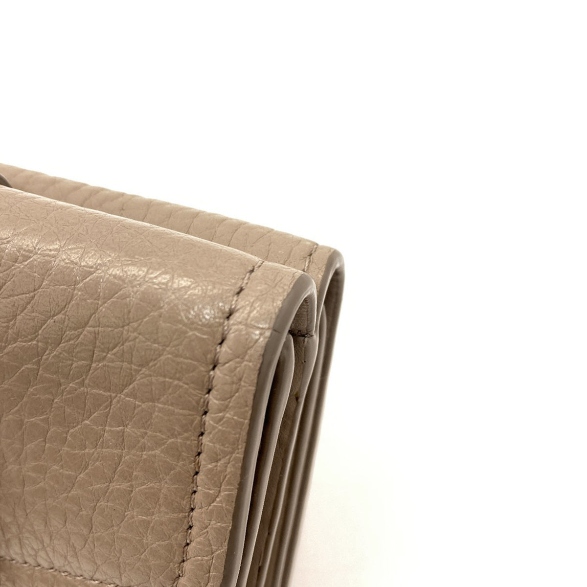 Chloé Brown Leather Wallet (Bi-Fold) (Pre-Owned)