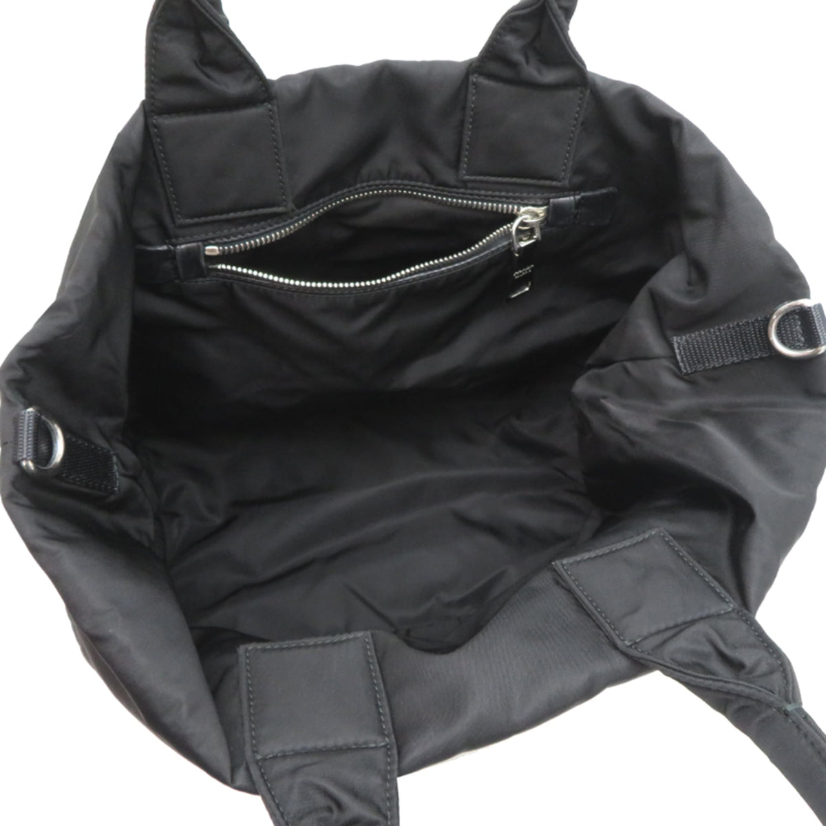 Prada Black Nylon Handbag (Pre-Owned)