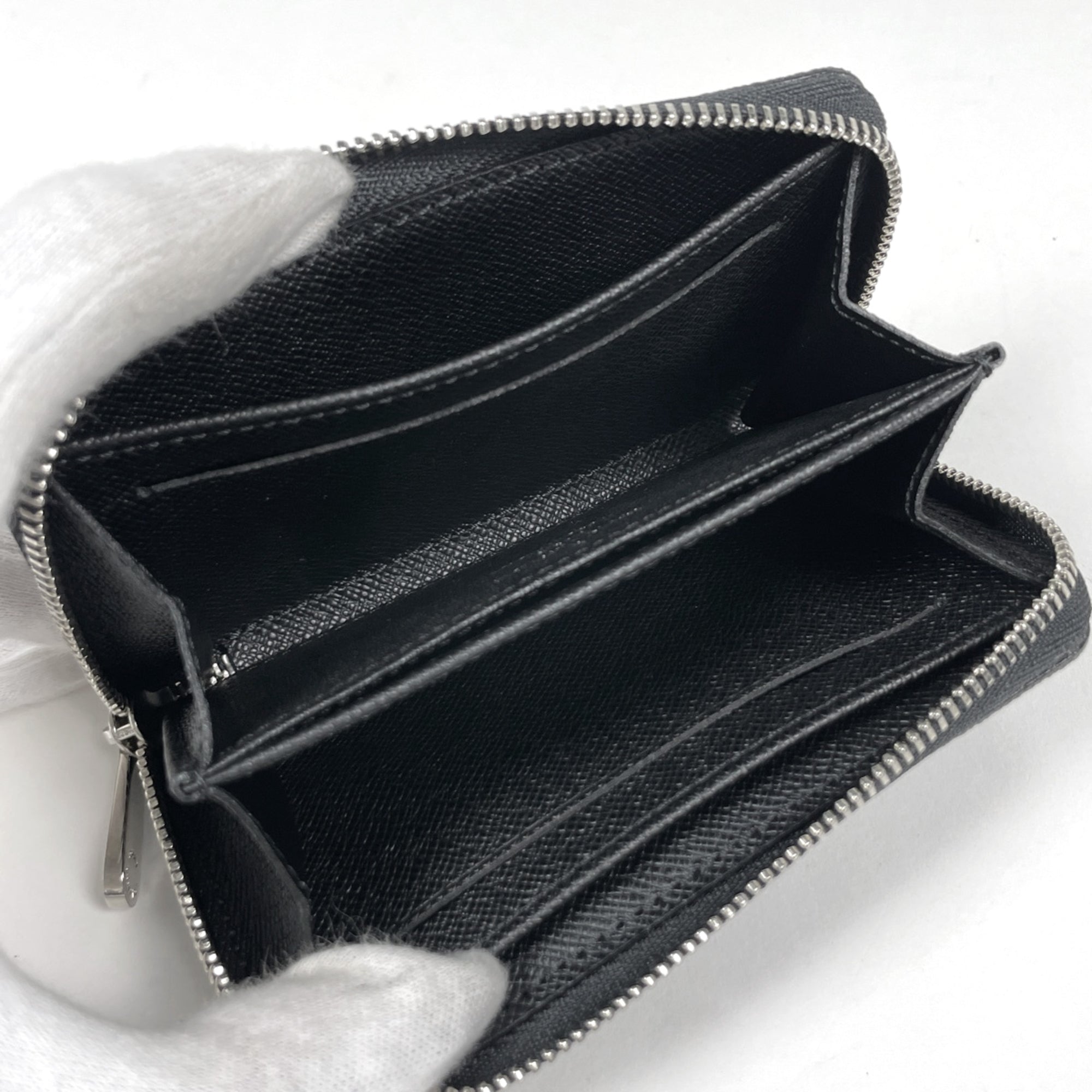 Louis Vuitton Damier Graphite Black Damier Graphite Coin Purse/Coin Case (Pre-Owned)
