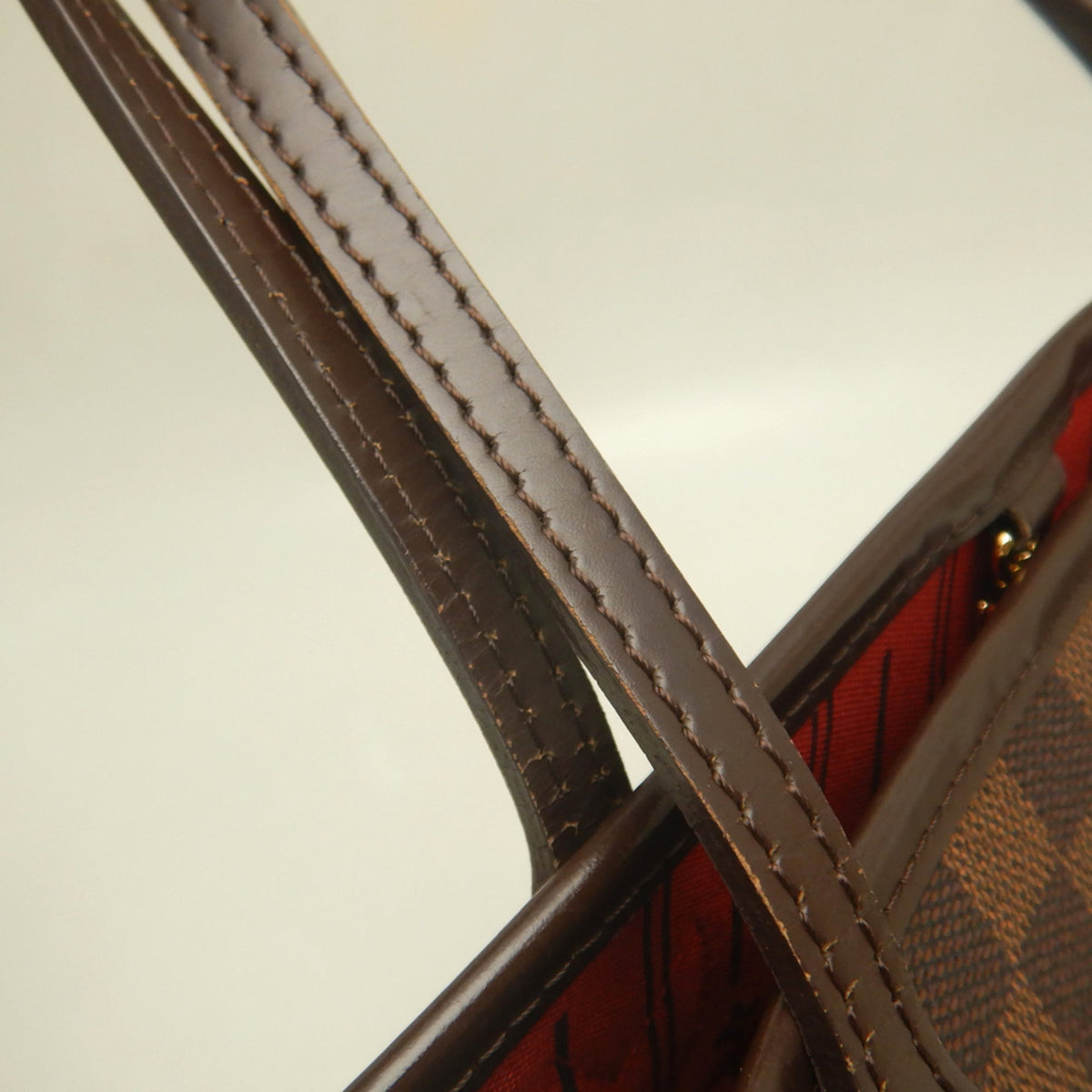 Louis Vuitton Damier Canvas Ebene Damier Canvas Tote Bag (Pre-Owned)