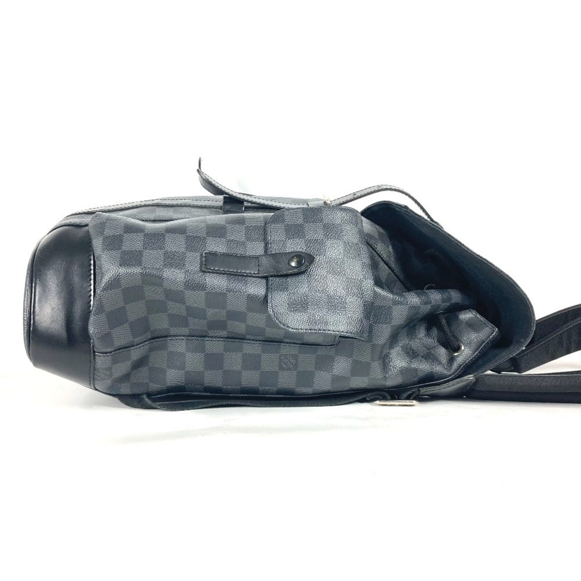 Louis Vuitton Black Damier Graphite Backpack (Pre-Owned)
