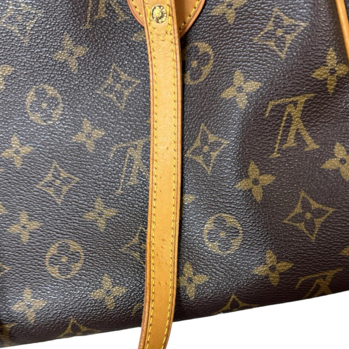 Louis Vuitton Brown Monogram Canvas Shoulder Bag (Pre-Owned)