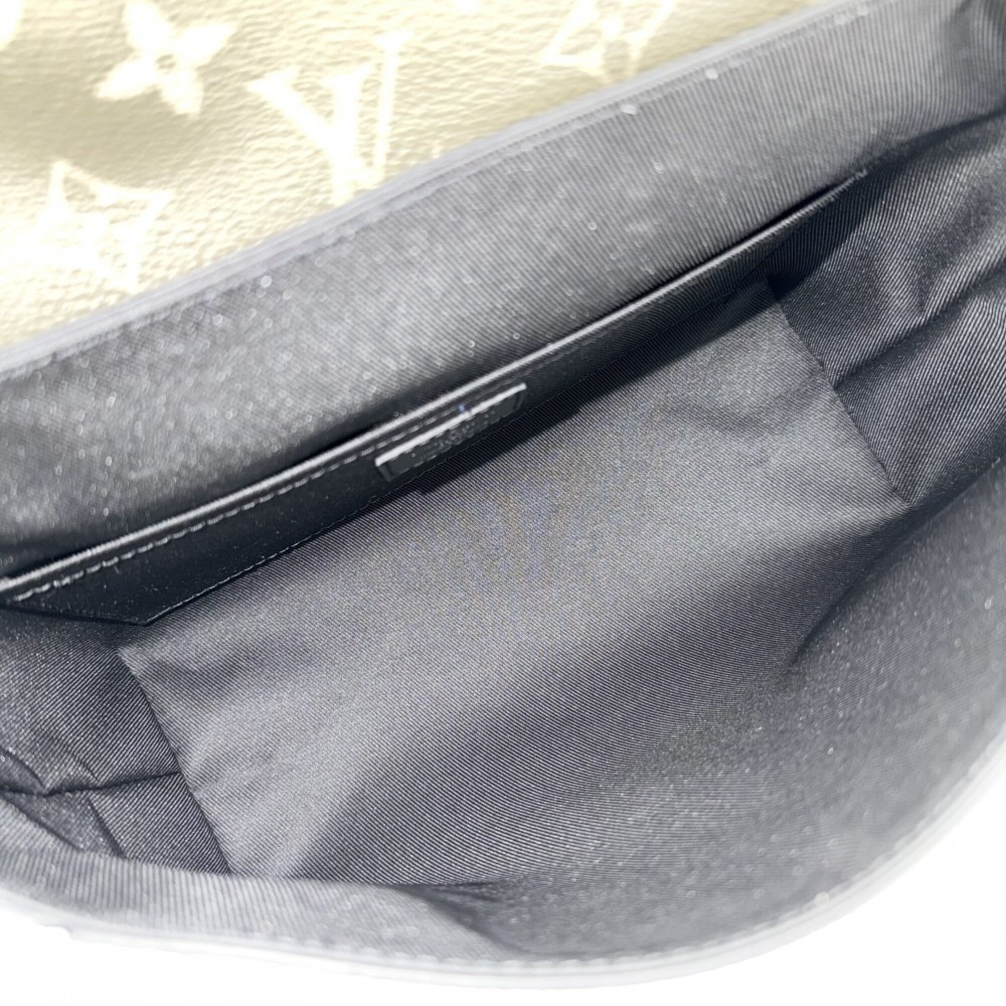 Louis Vuitton Black Khaki Monogram Shoulder Bag (Pre-Owned)