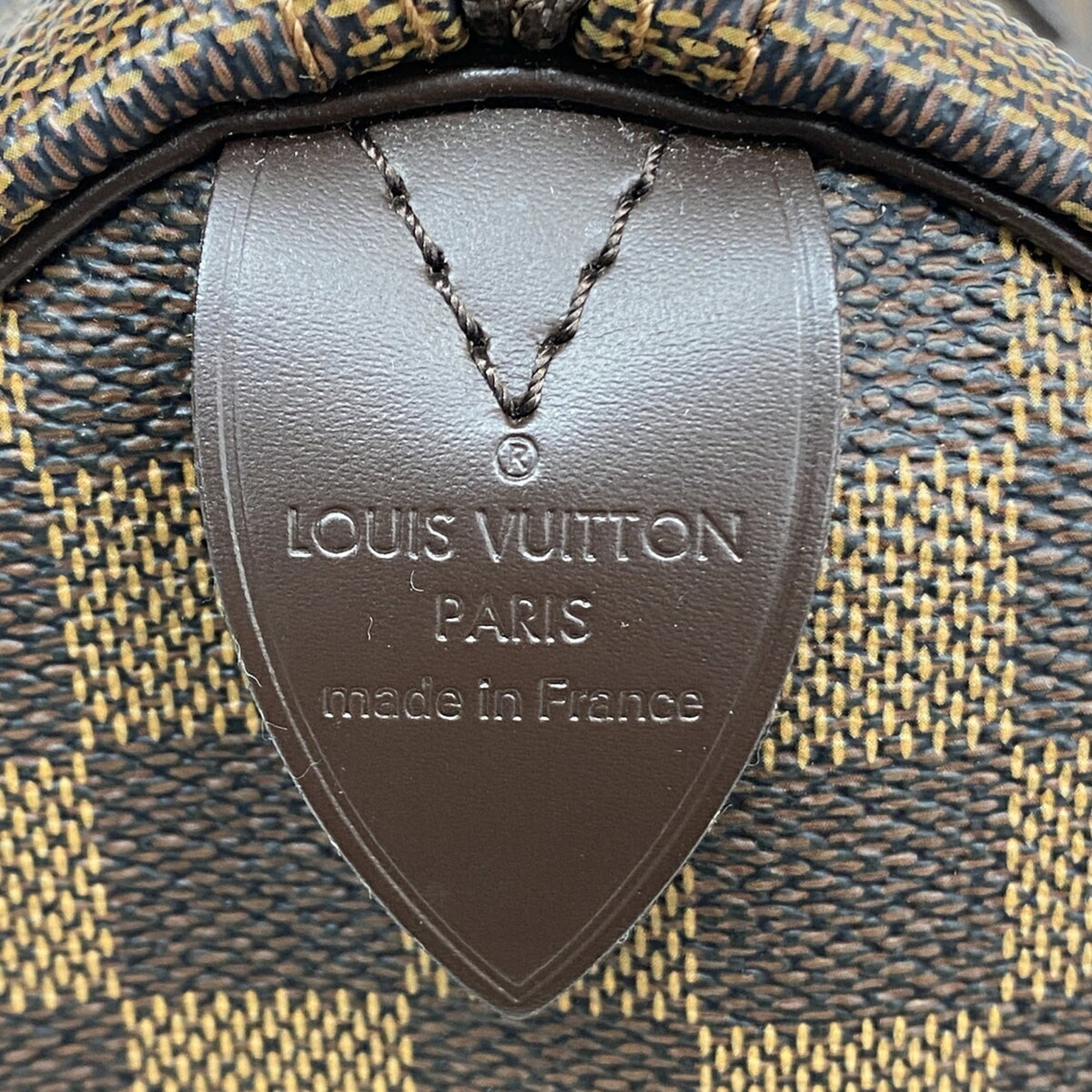 Louis Vuitton Ebene Handbag (Pre-Owned)