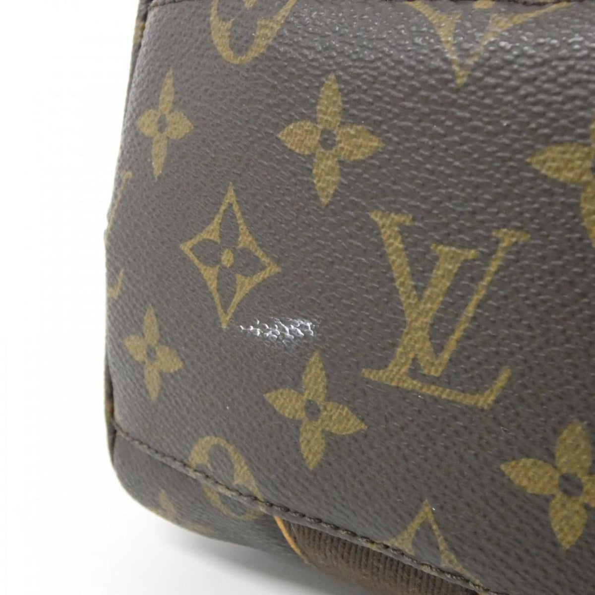 Louis Vuitton Marron Coated Canvas Handbag (Pre-Owned)