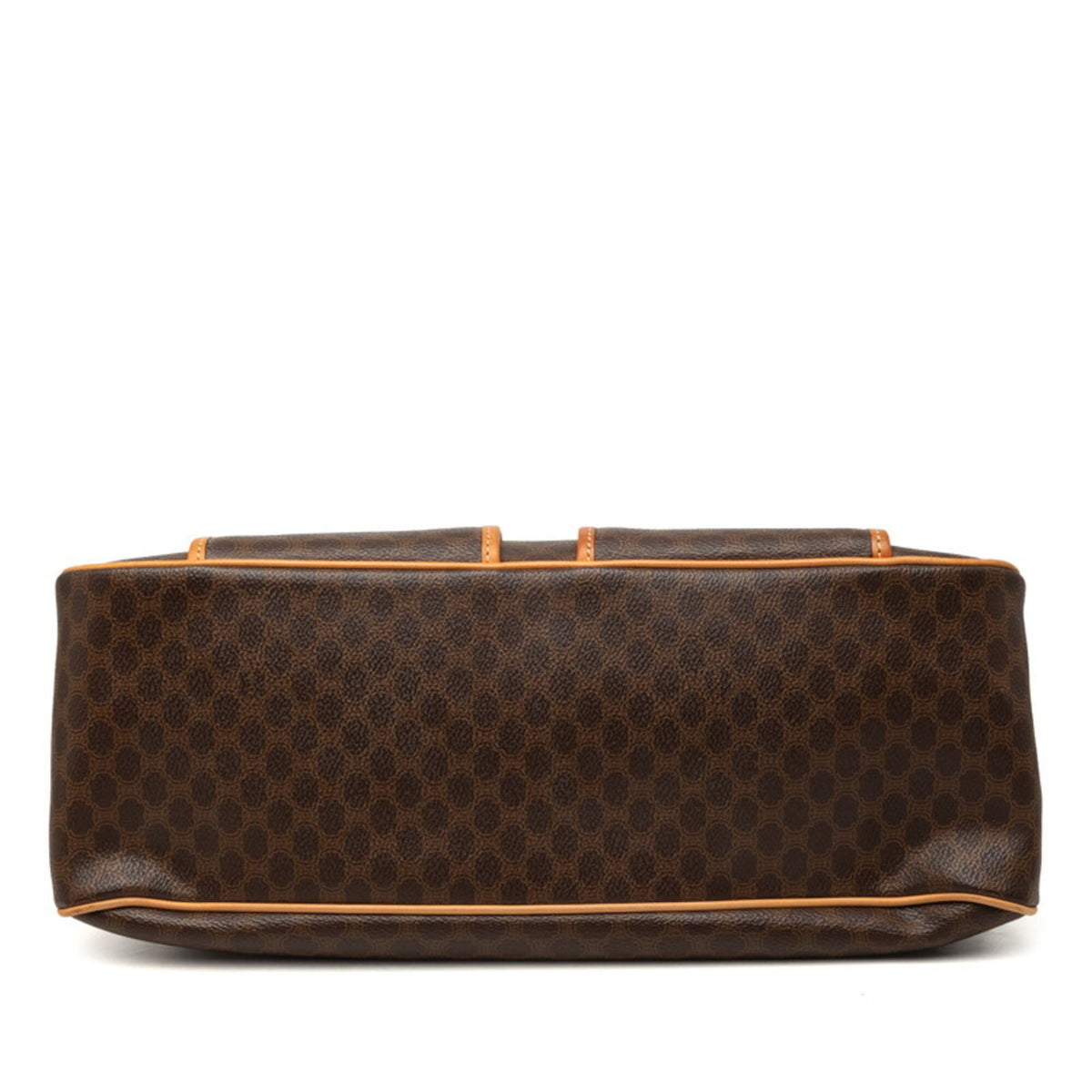Celine Brown Pvc Leather Boston Bag Handbag (Pre-Owned)