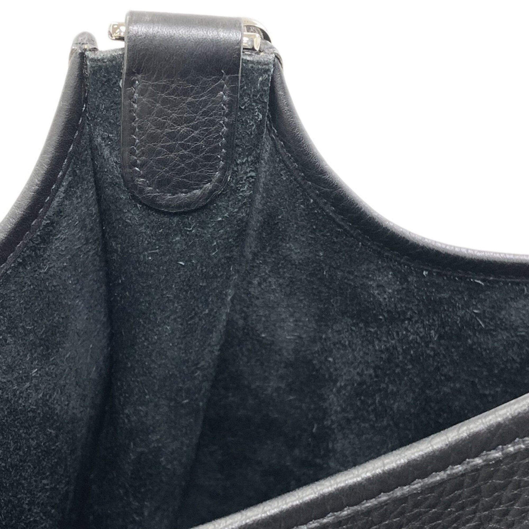 Hermes Black Togo Leather Shoulder Bag (Pre-Owned)
