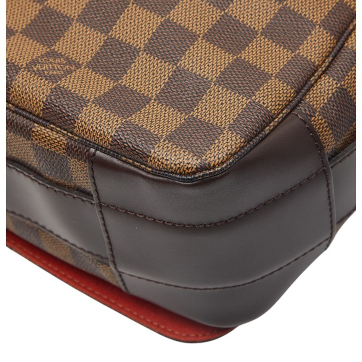 Louis Vuitton Brown Pvc Leather Shoulder Bag (Pre-Owned)
