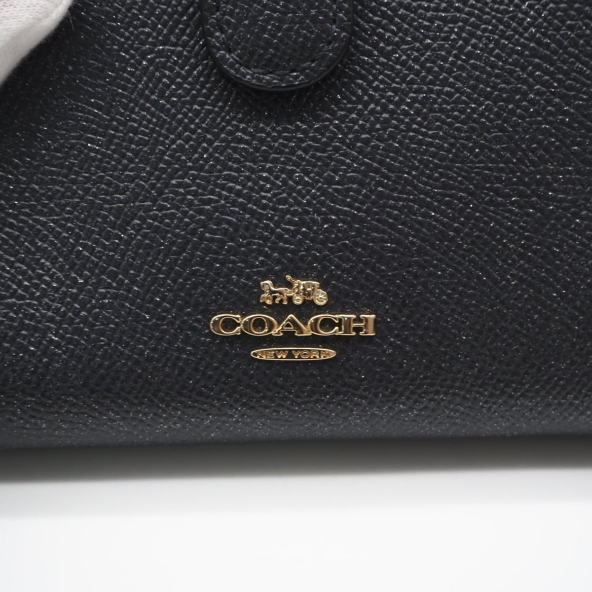 Coach Navy Wallet (Bi-Fold) (Pre-Owned)