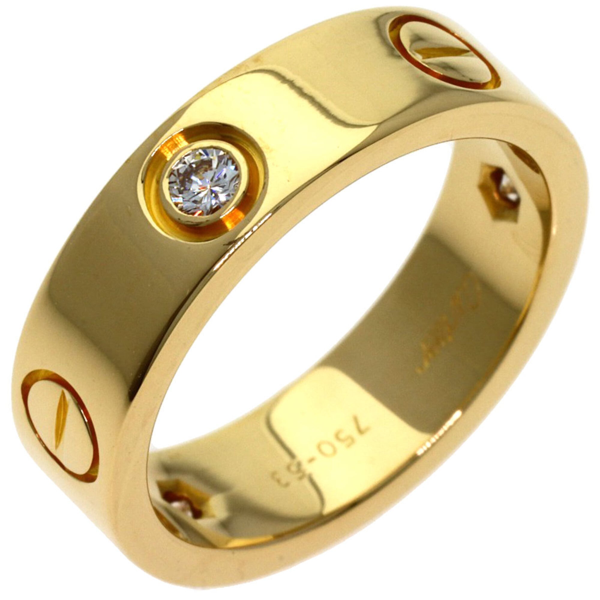 Cartier Yellow Gold (18K) Band Ring (Pre-Owned)
