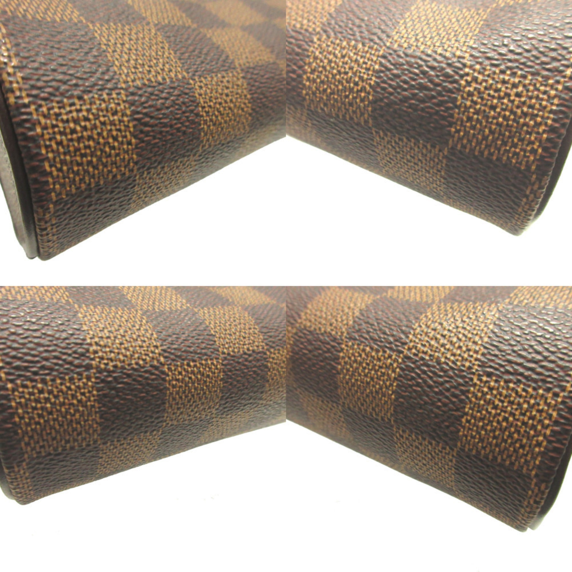 Louis Vuitton Brown Damier Canvas Damier Canvas Handbag Pouch (Pre-Owned)