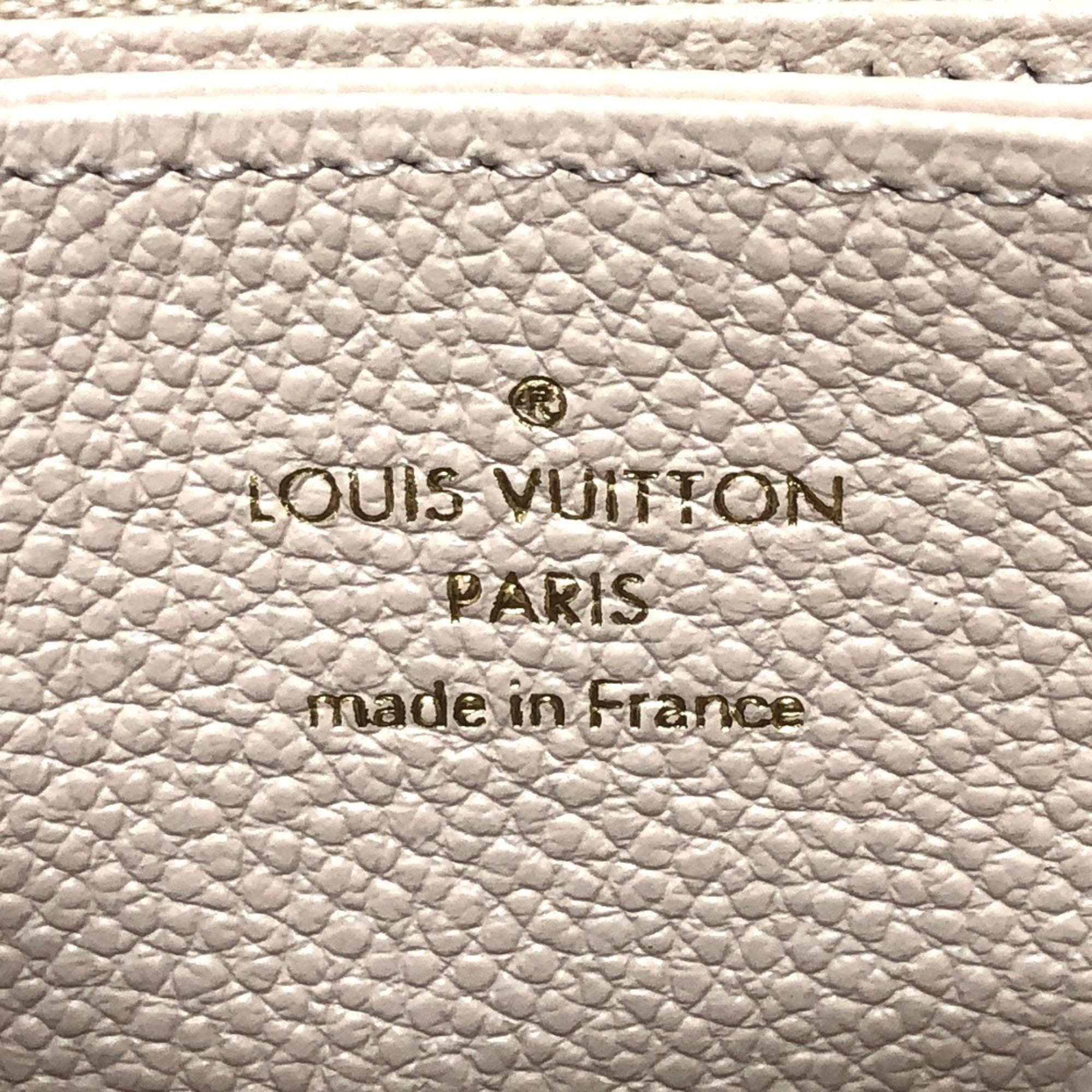 Louis Vuitton Monogram Empreinte Beige Monogram Empreinte Coin Purse/Coin Case (Pre-Owned)