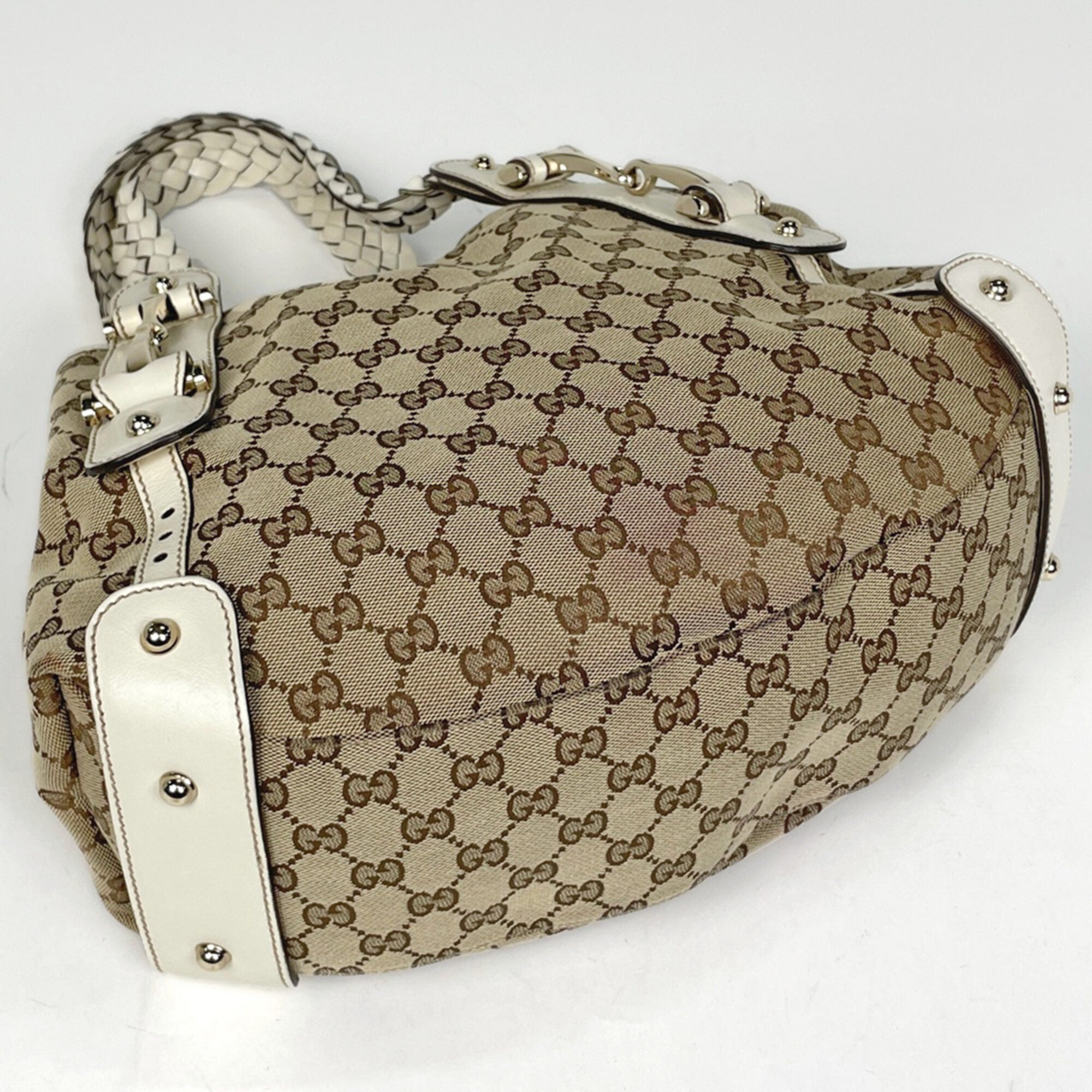 Gucci Brown Gg Canvas Tote Bag (Pre-Owned)