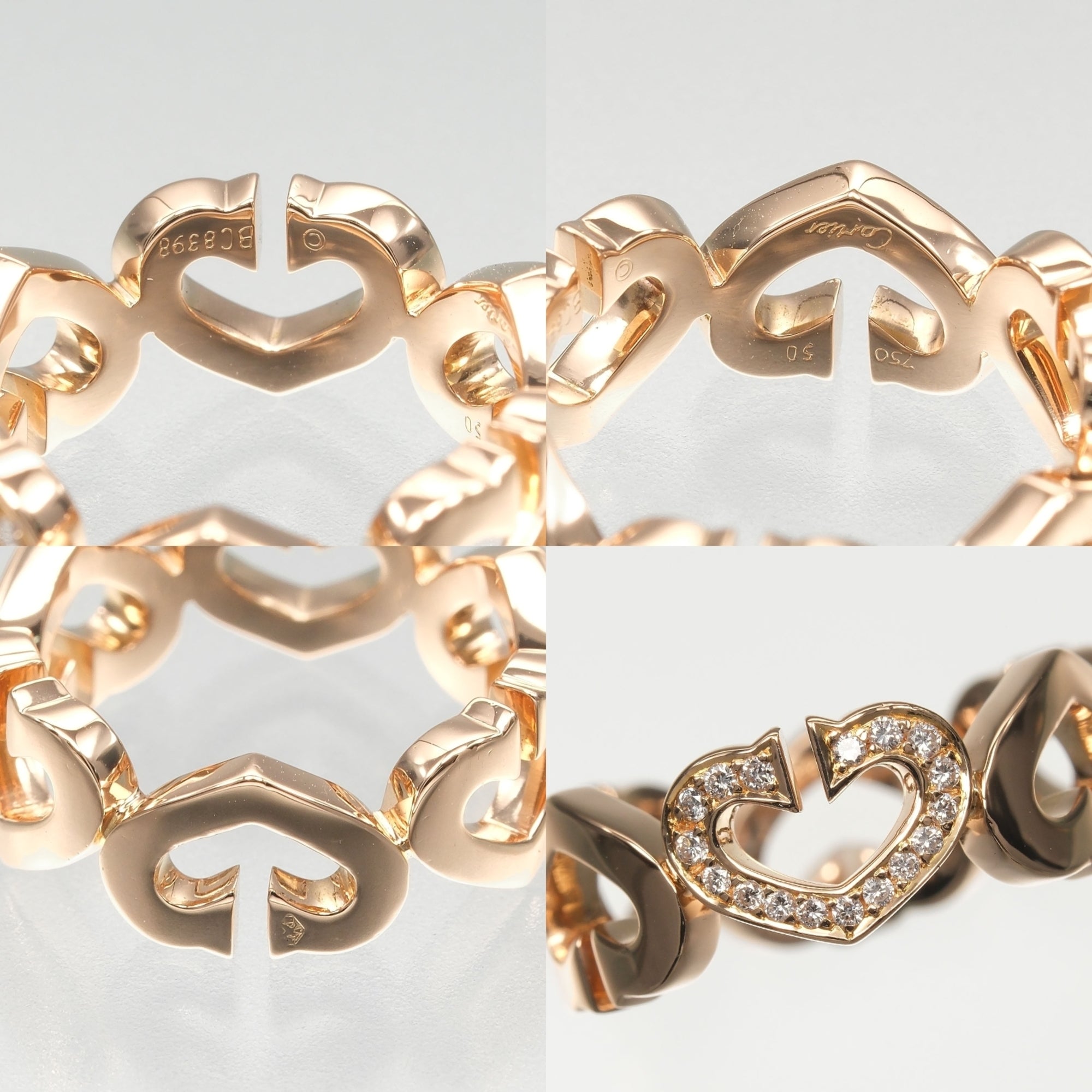 Cartier Pink Gold (18K) Band Ring (Pre-Owned)