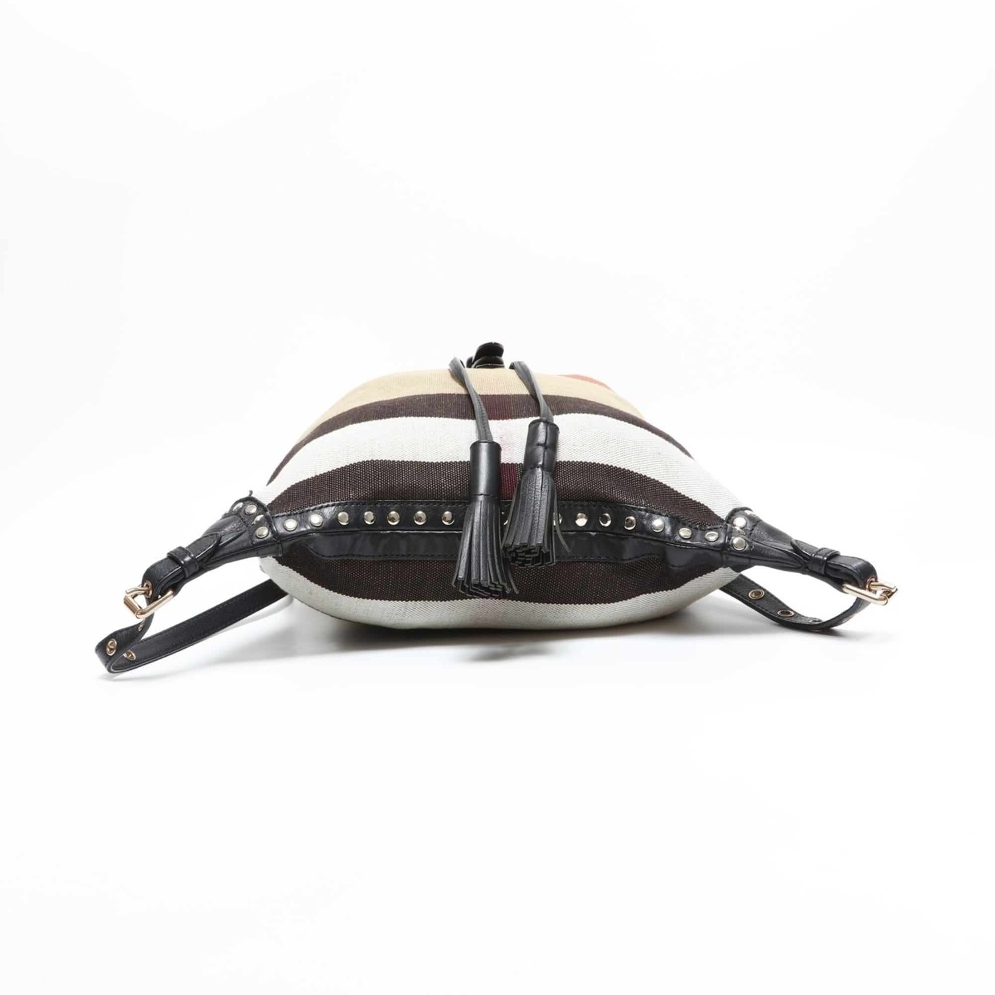 Burberry Beige Canvas Backpack (Pre-Owned)