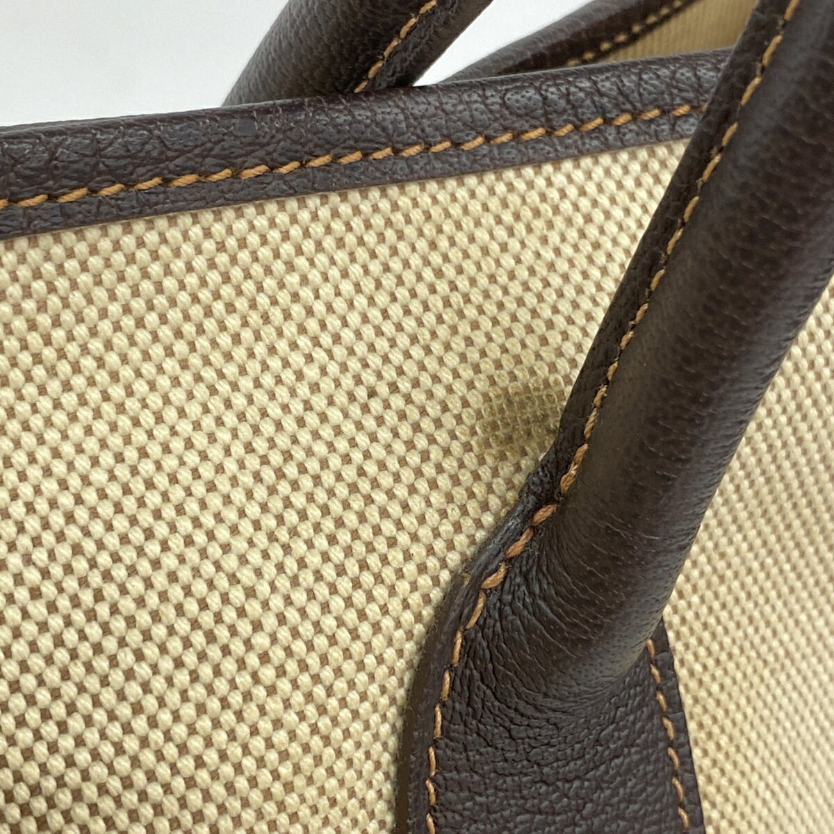 Hermes Brown Toile H Tote Bag (Pre-Owned)