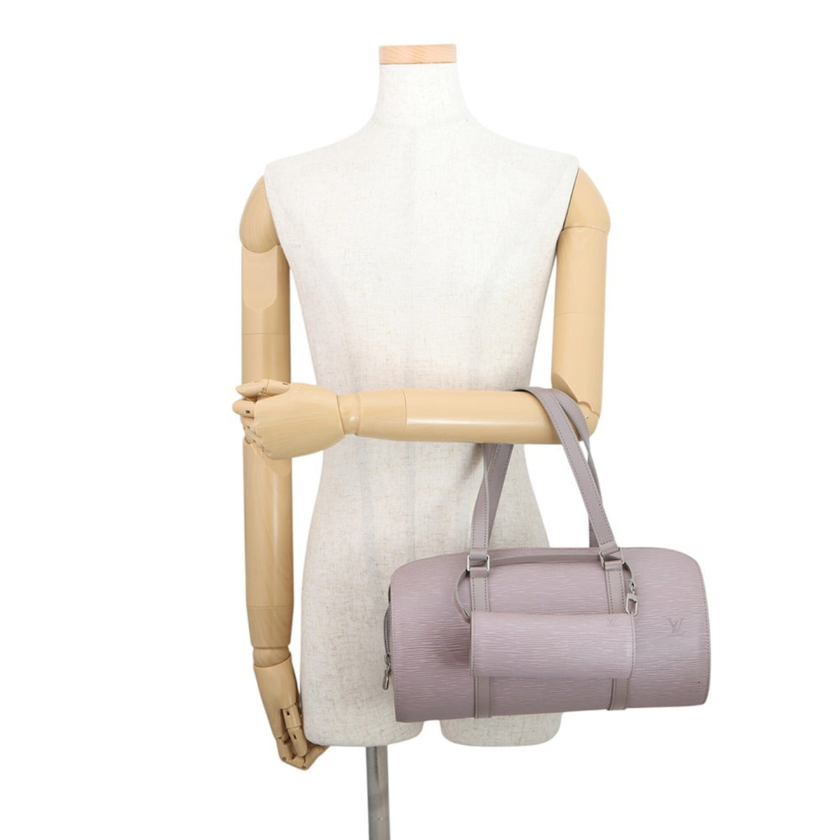 Louis Vuitton Galle Lilac Epi Leather Handbag Pouch (Pre-Owned)