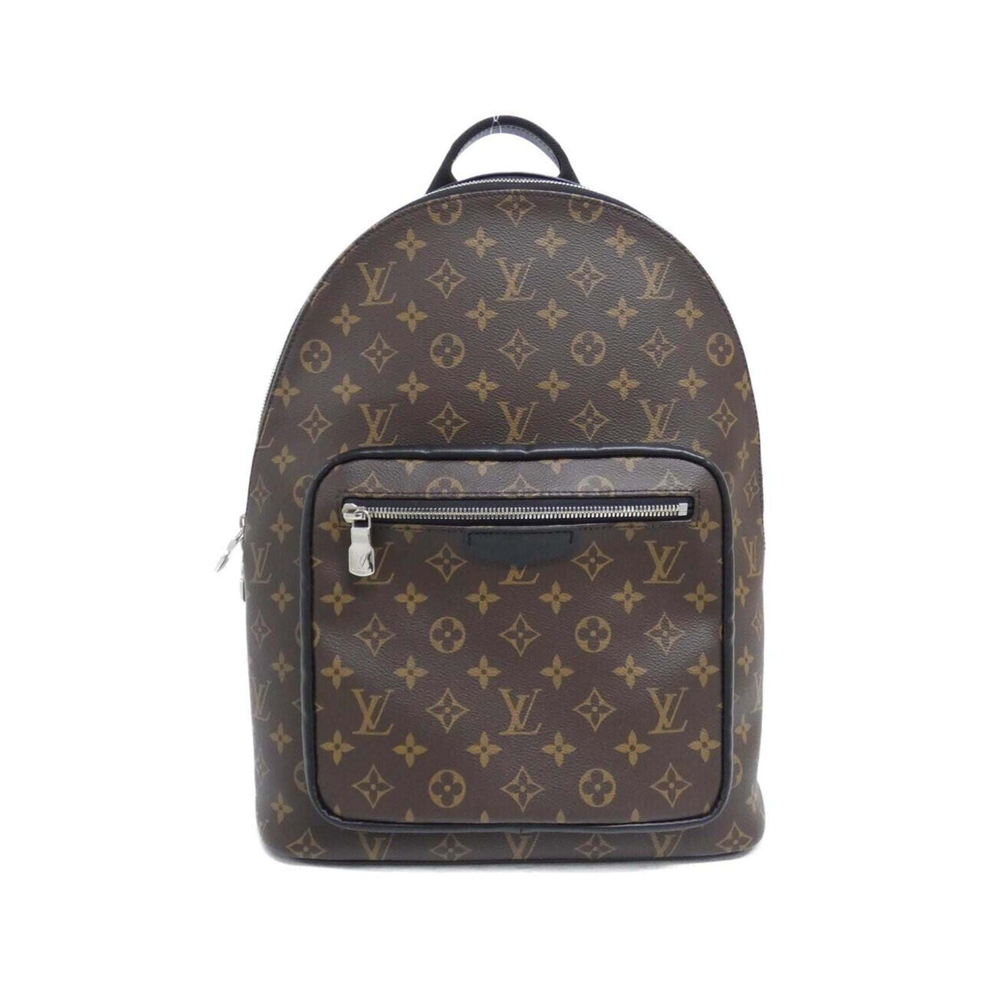 Louis Vuitton Brown Coated Canvas Backpack (Pre-Owned)