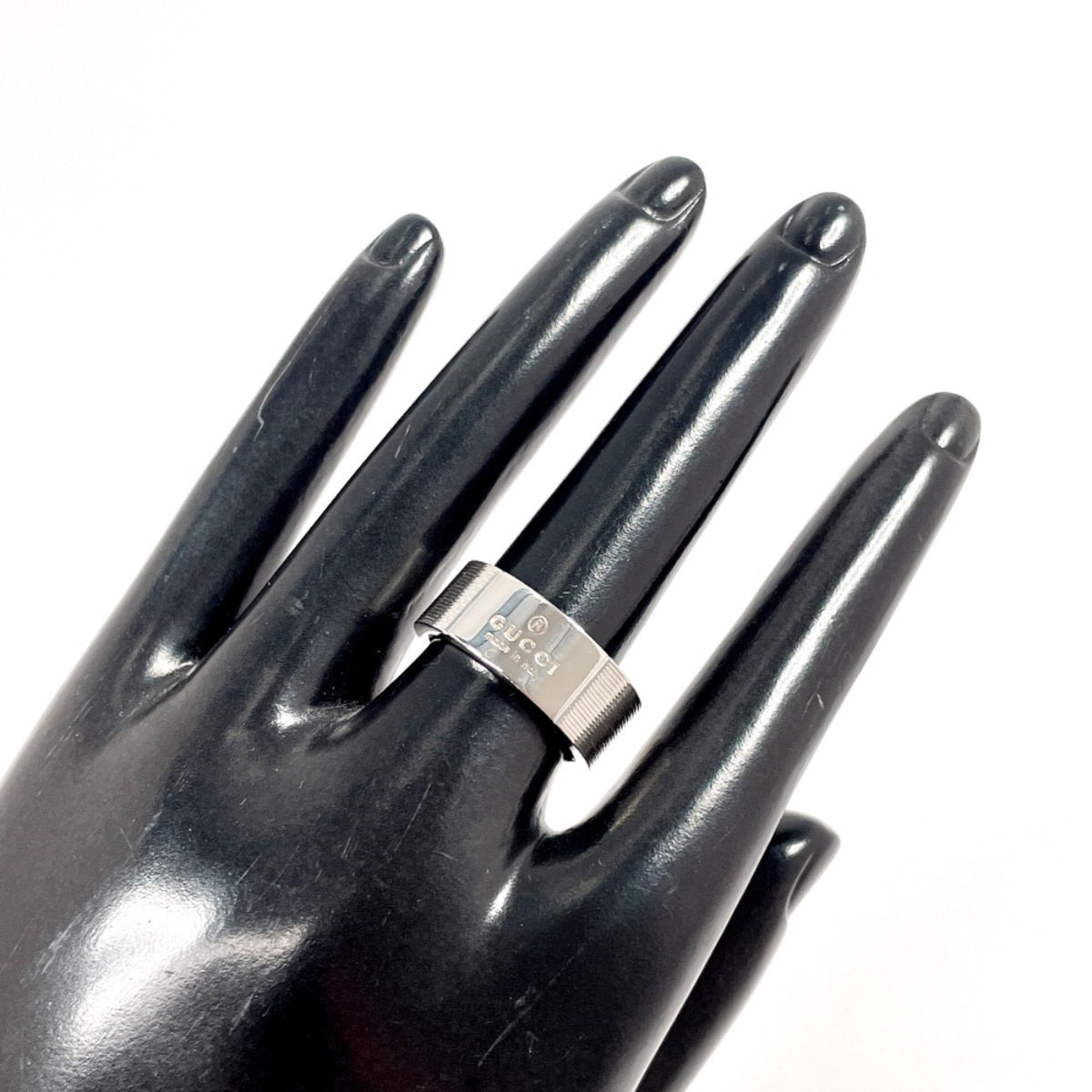 Gucci Silver Silver 925 Band Ring (Pre-Owned)
