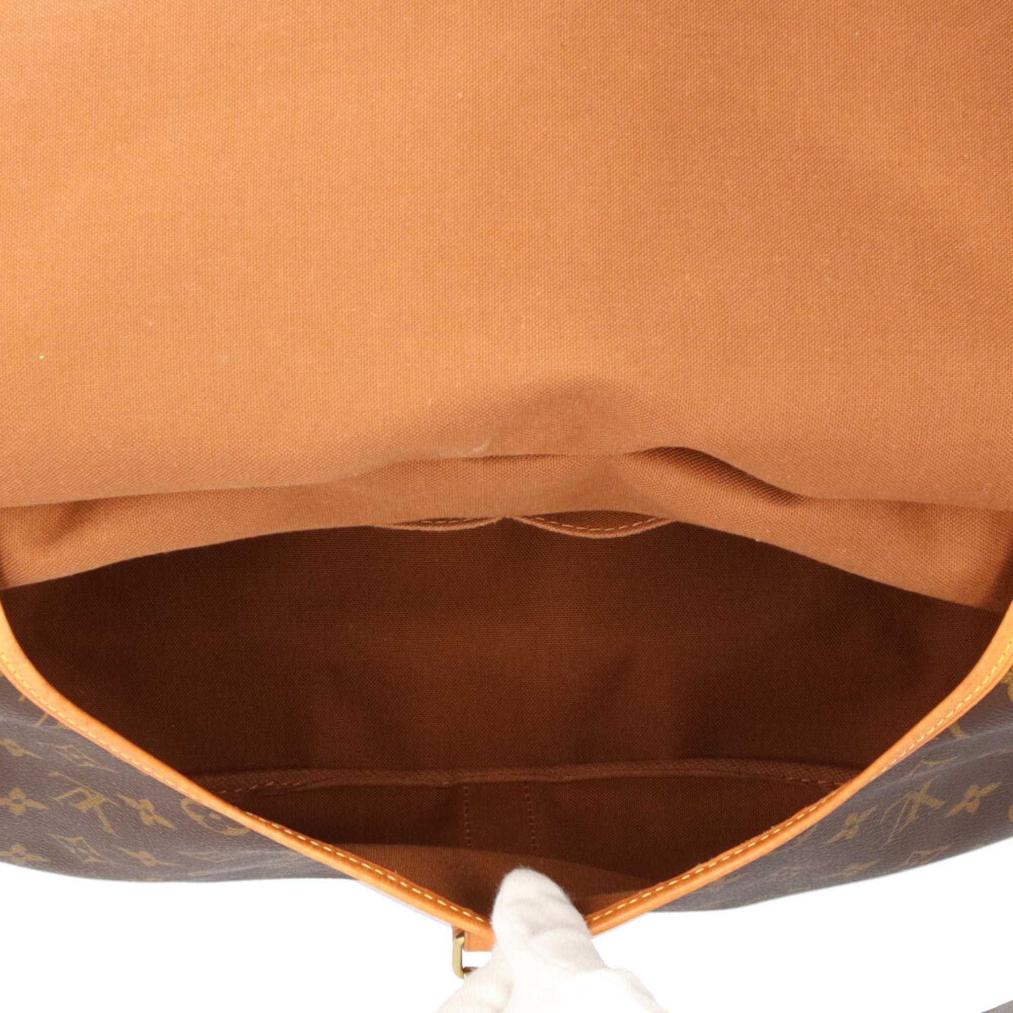 Louis Vuitton Brown Monogram Shoulder Bag (Pre-Owned)
