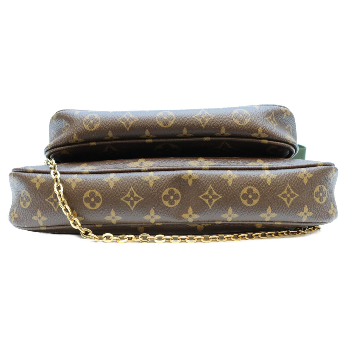 Louis Vuitton Brown Khaki Monogram Shoulder Bag (Pre-Owned)