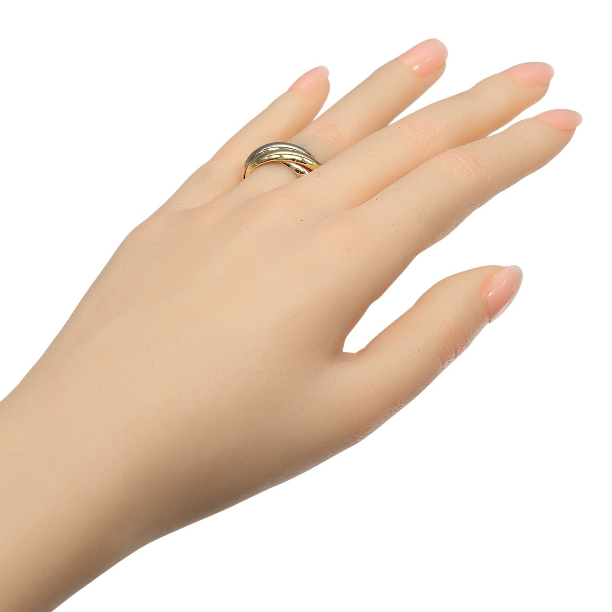 Cartier Yellow Gold (18K) Pink Gold (18K) White Gold (18K) Band Ring (Pre-Owned)