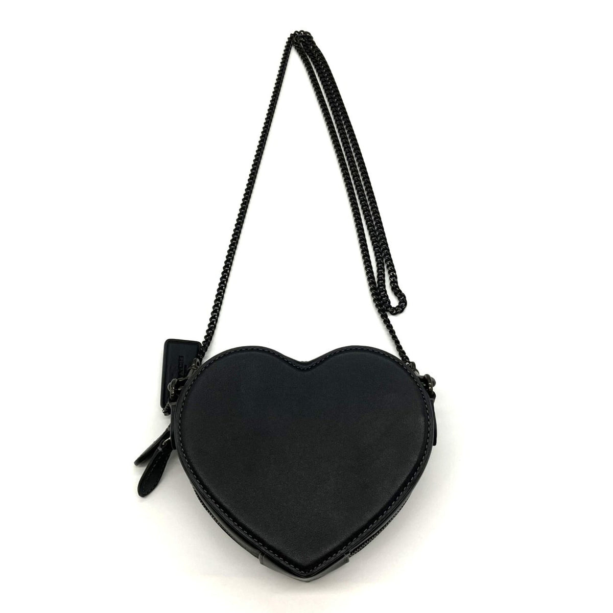 Coach Black Leather Shoulder Bag (Pre-Owned)