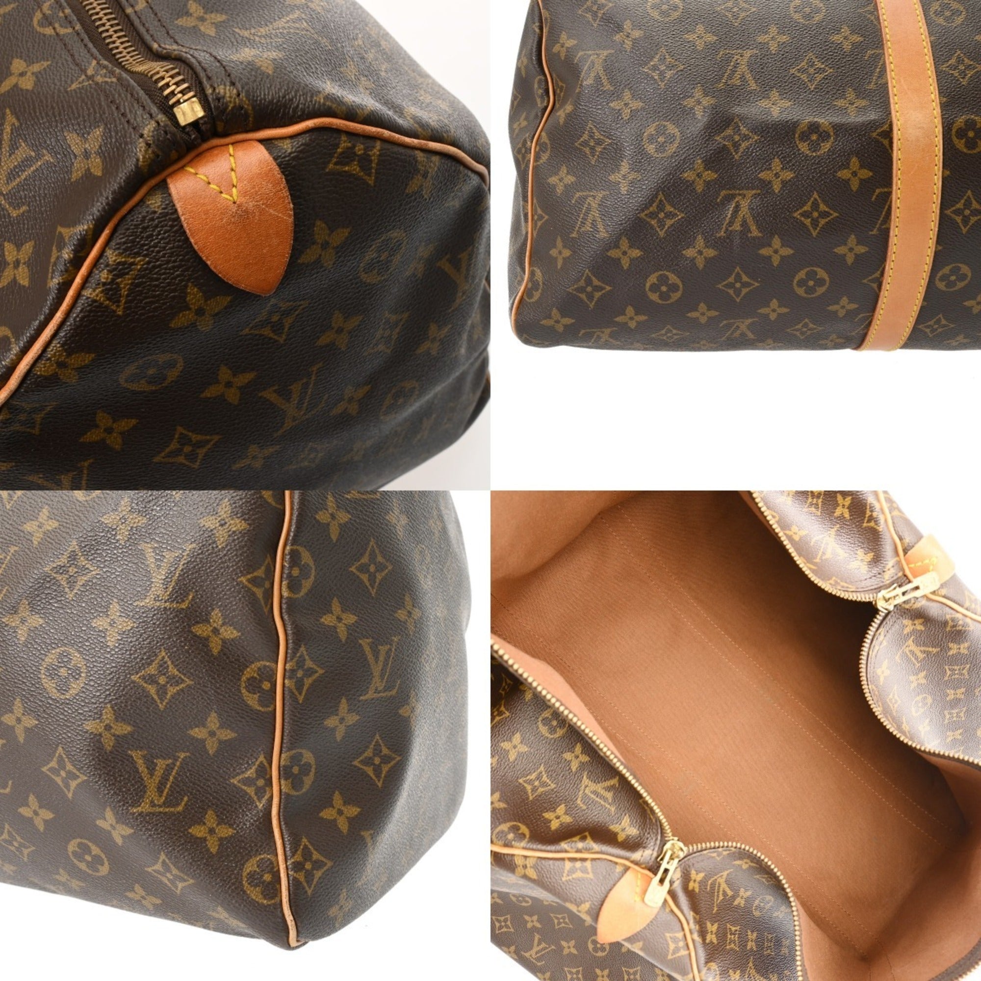Louis Vuitton Brown Monogram Monogram Boston Bag (Pre-Owned)