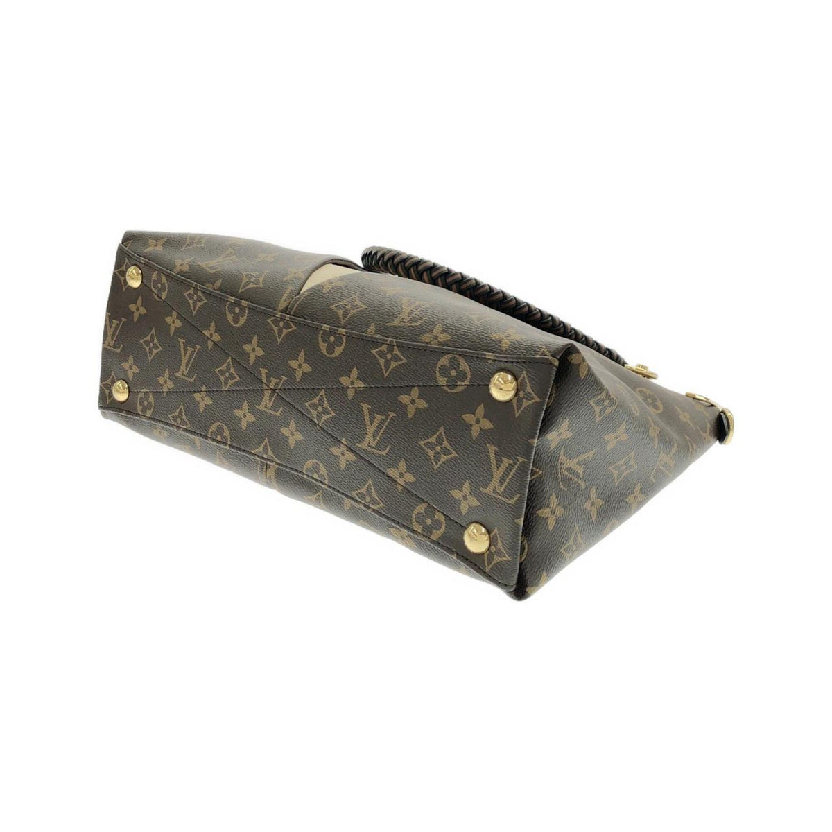 Louis Vuitton Coated Canvas Leather Handbag (Pre-Owned)