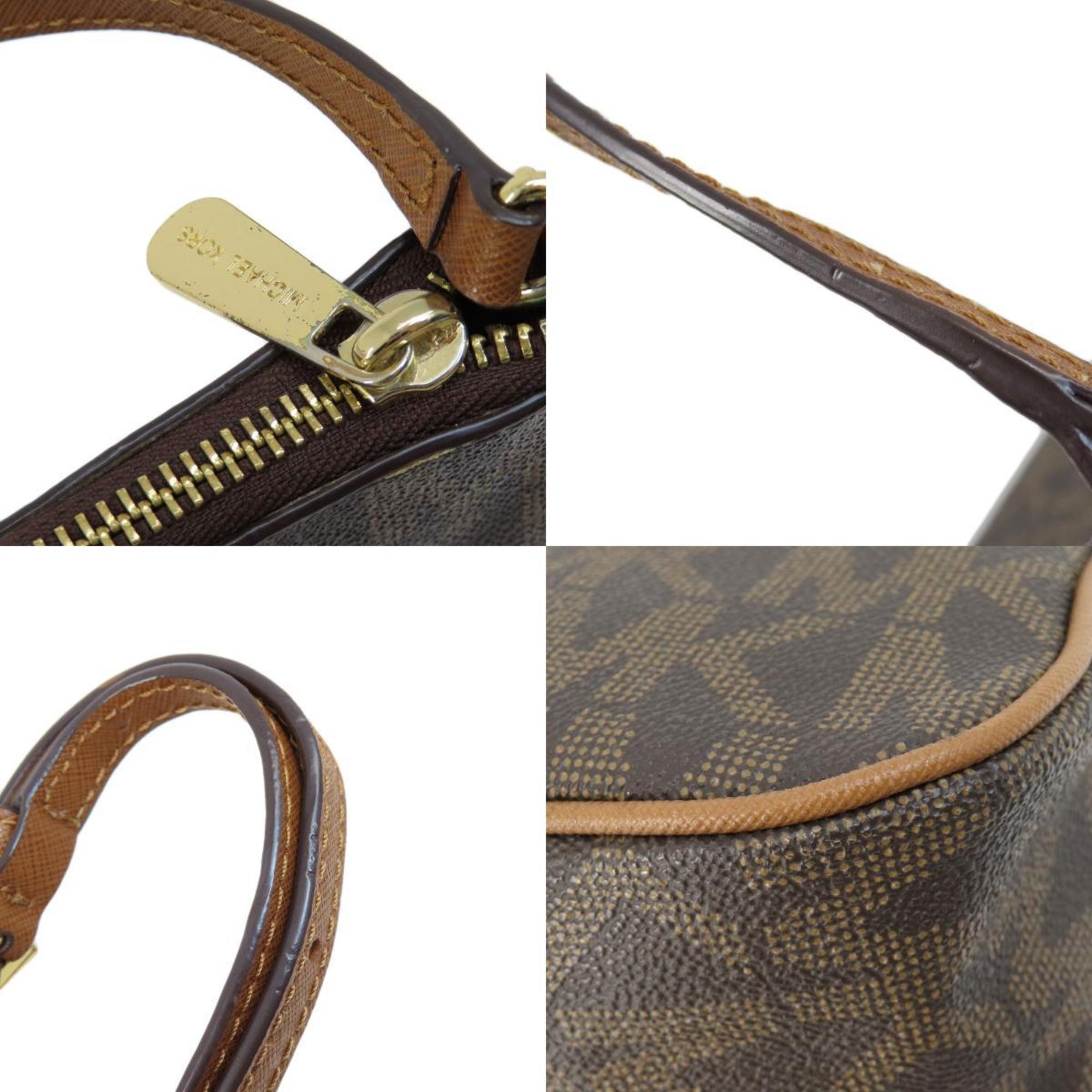 Michael Kors Brown Pvc Handbag (Pre-Owned)