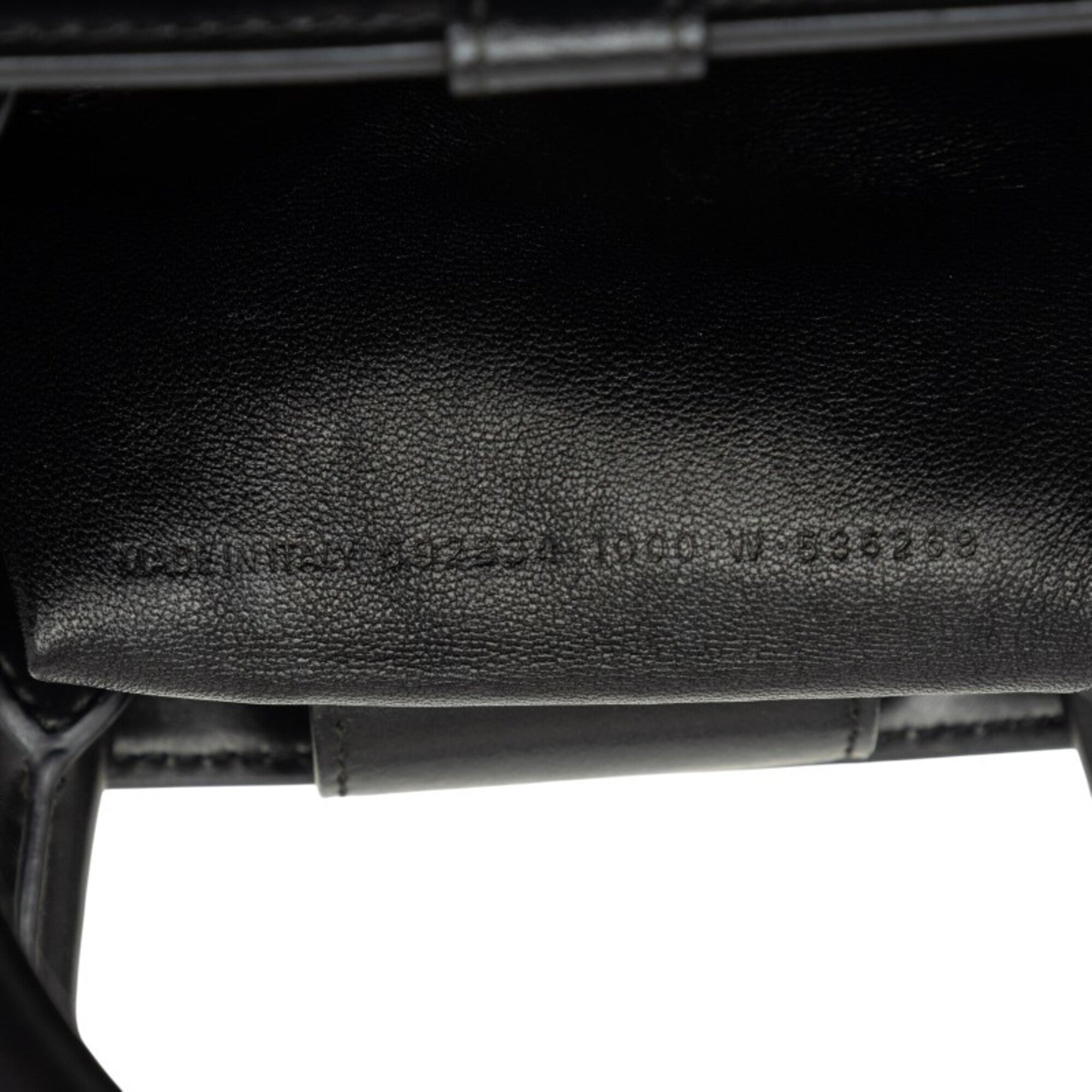 Balenciaga Black Leather Handbag Shoulder Bag (Pre-Owned)