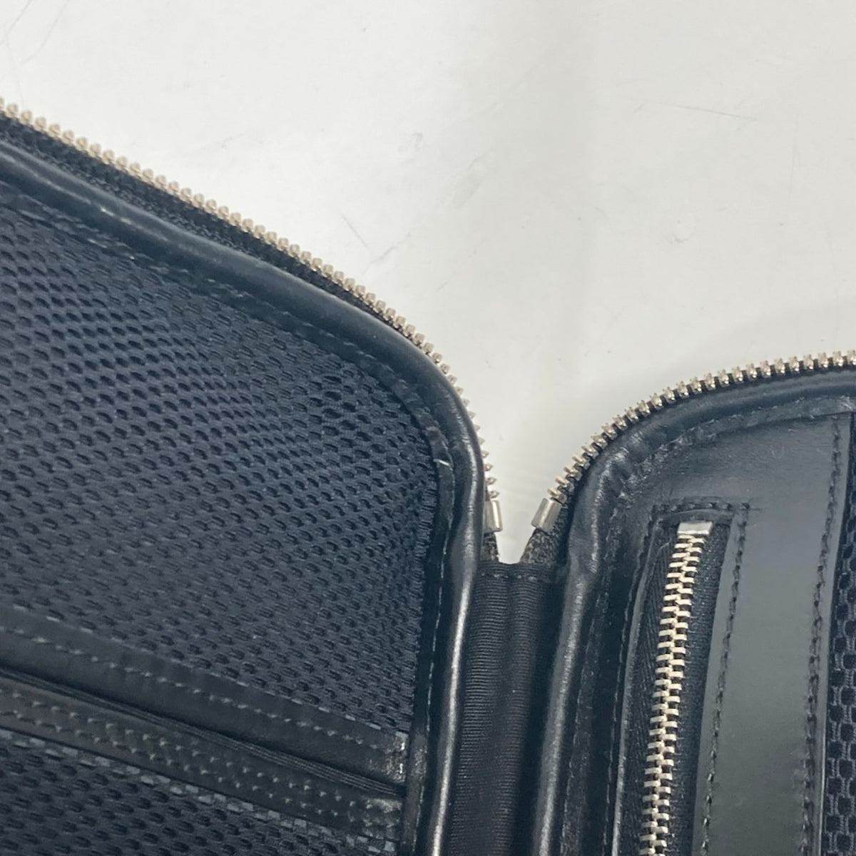 Christian Dior Black Pvc Clutch Bag Pouch (Pre-Owned)