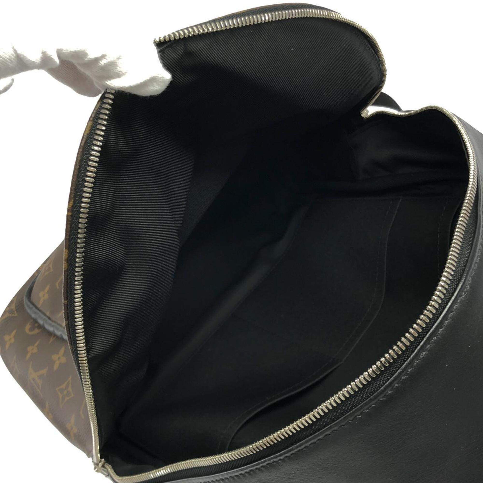 Louis Vuitton Marron Monogram Macassar Coated Canvas Backpack (Pre-Owned)