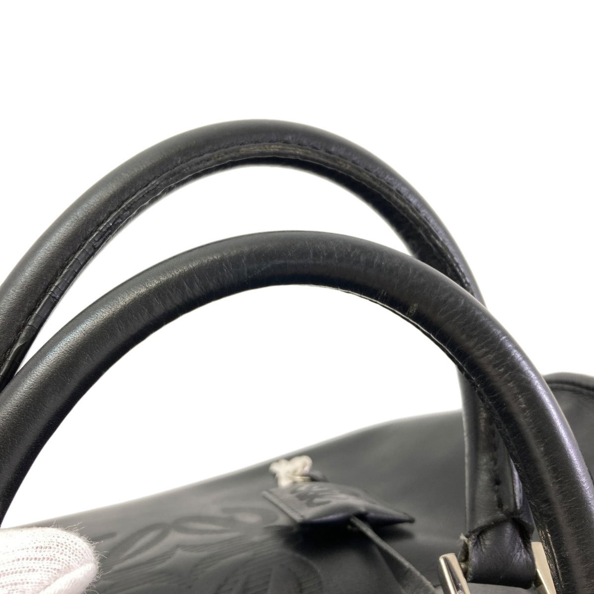 Loewe Black Leather Handbag (Pre-Owned)
