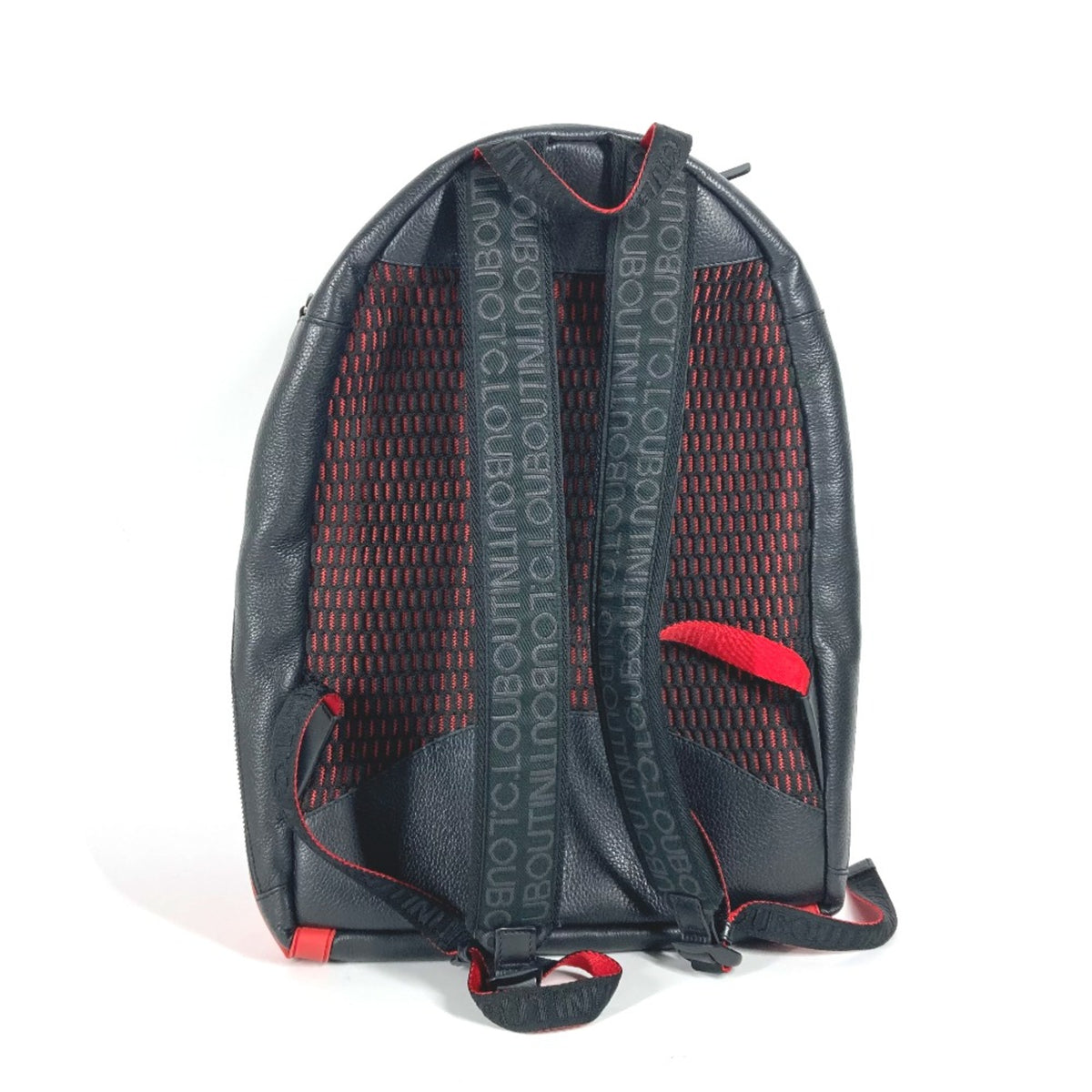 Christian Louboutin Black Leather Backpack (Pre-Owned)