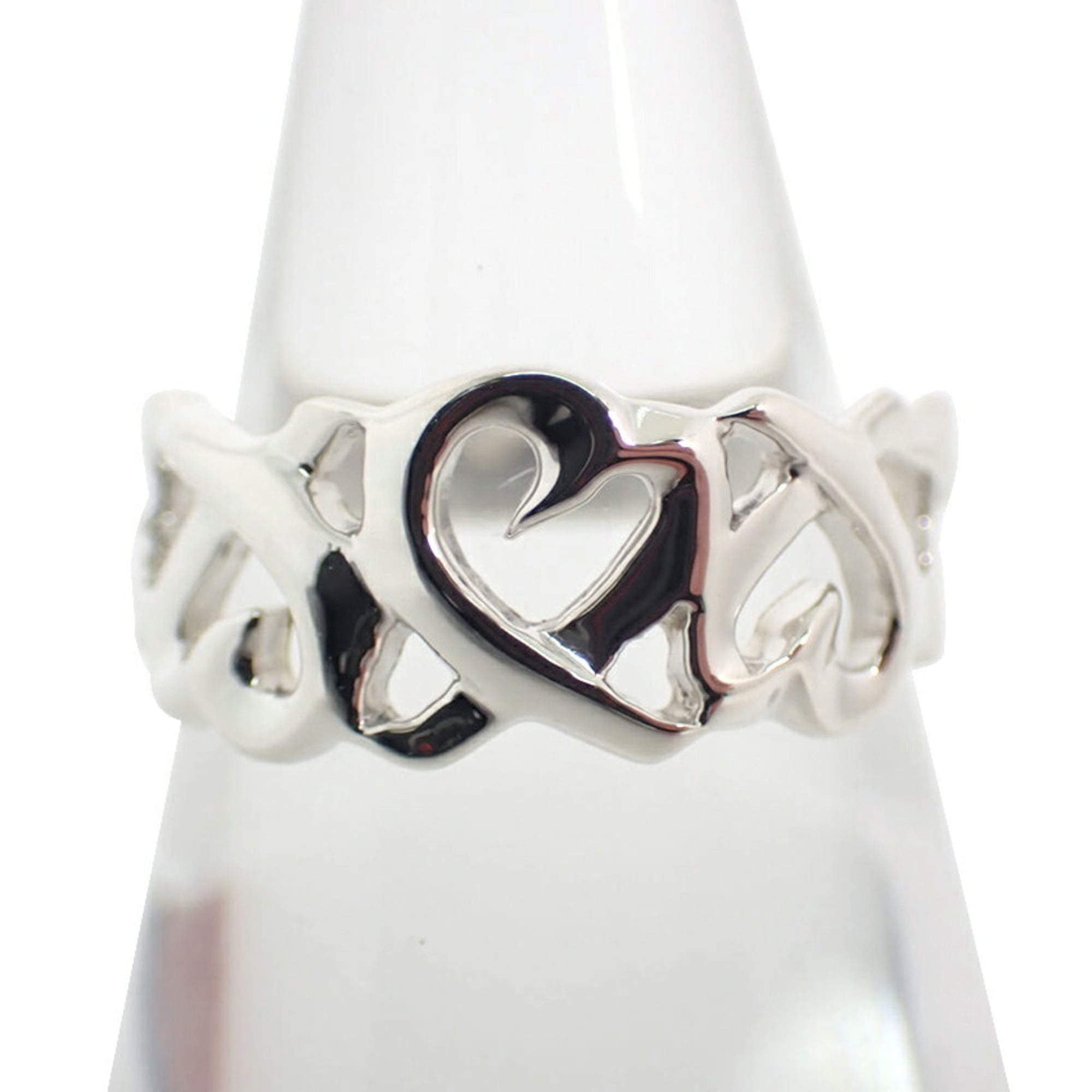 Tiffany Sterling Silver 925 Band Ring (Pre-Owned)