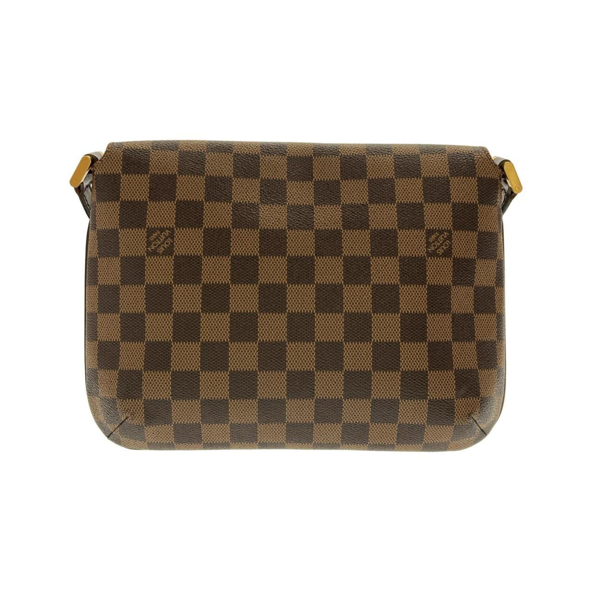 Louis Vuitton Ebene Coated Canvas Shoulder Bag (Pre-Owned)