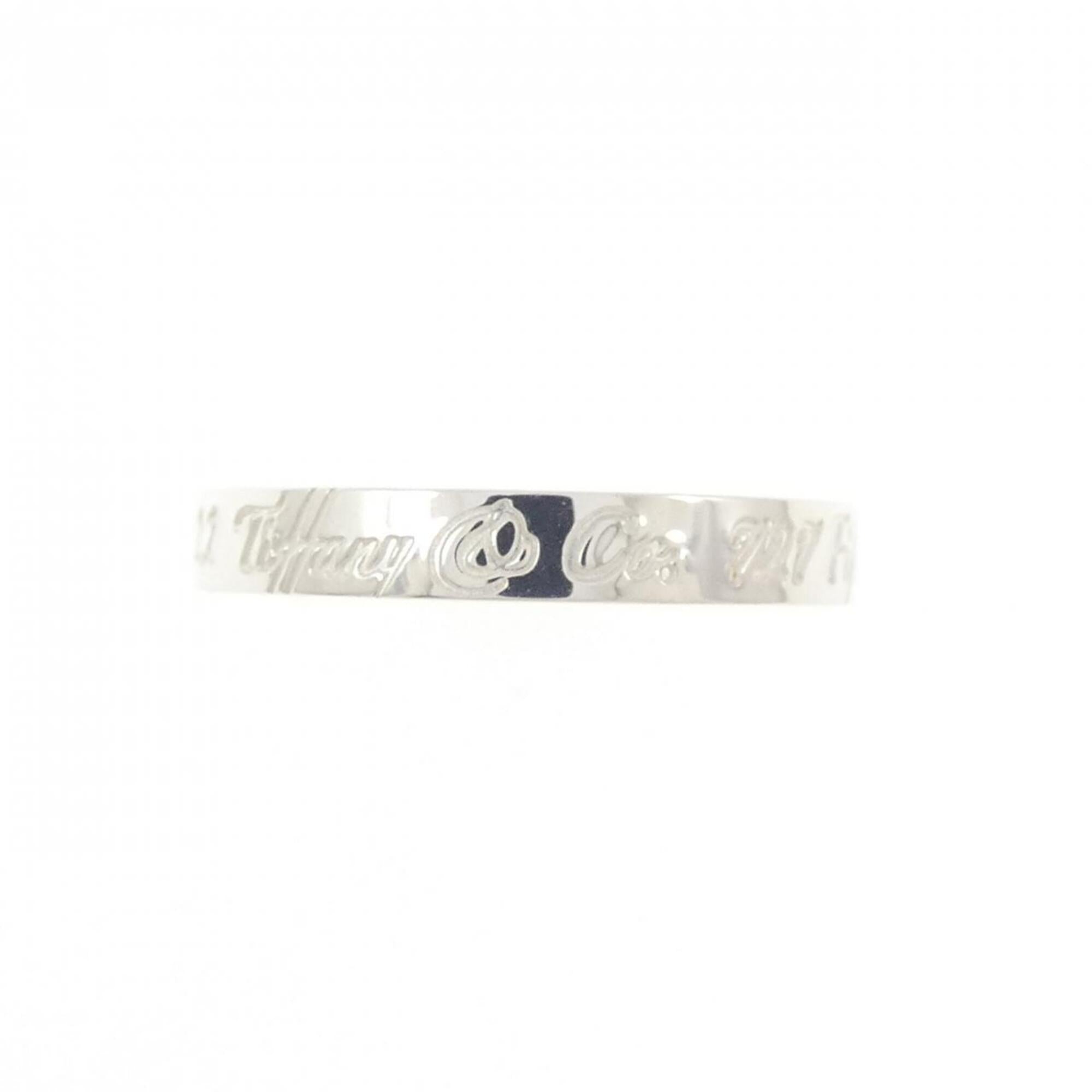 Tiffany Silver 925 Band Ring (Pre-Owned)