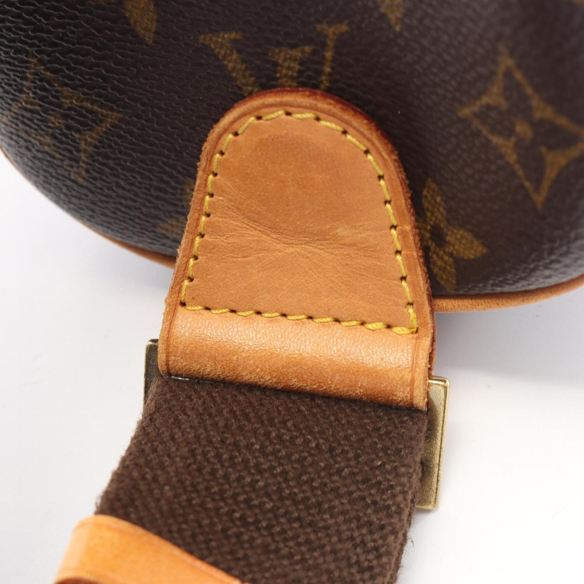 Louis Vuitton Brown Monogram Monogram Leather Fanny Pack Sling Bag (Pre-Owned)