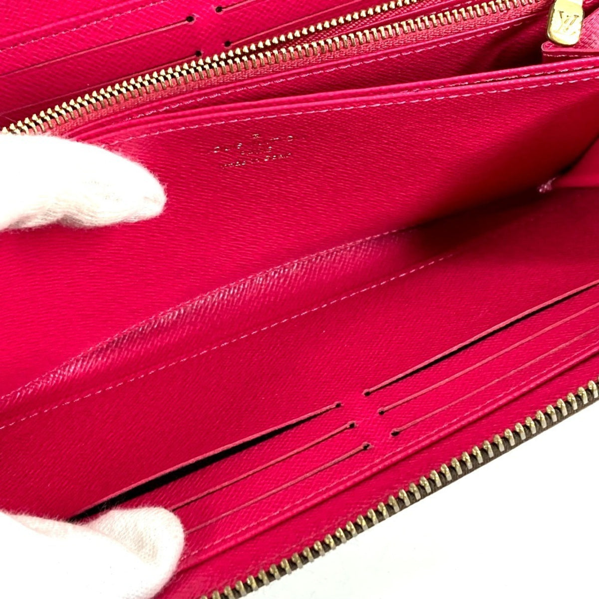 Louis Vuitton Monogram Bay Brown Pink Monogram Long Wallet (Bi-Fold) (Pre-Owned)