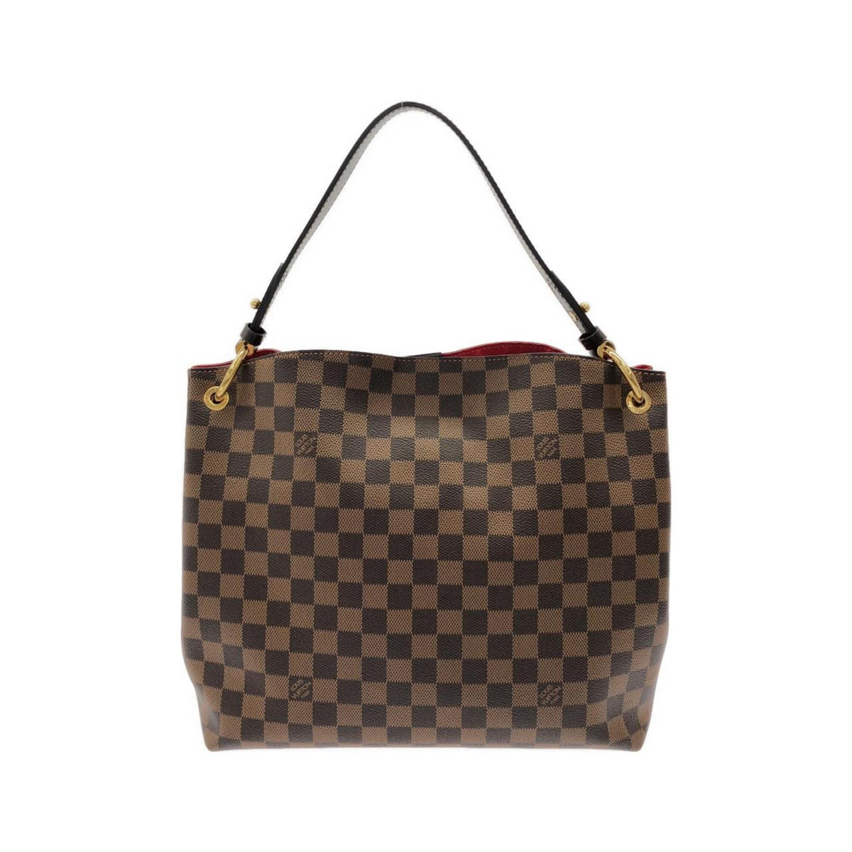 Louis Vuitton Brown Coated Canvas Shoulder Bag (Pre-Owned)