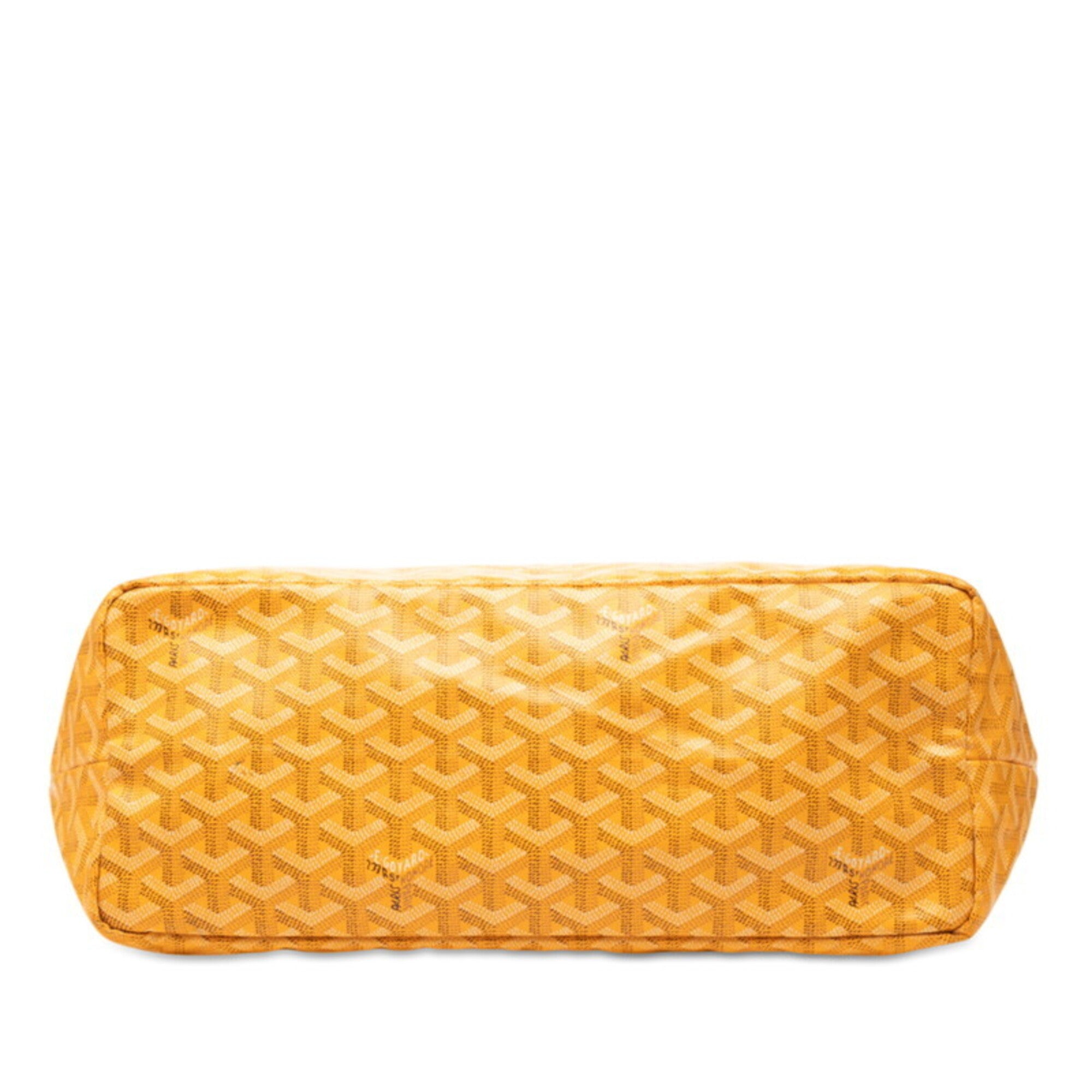 Goyard Yellow Pvc Leather Shoulder Bag Tote Bag (Pre-Owned)
