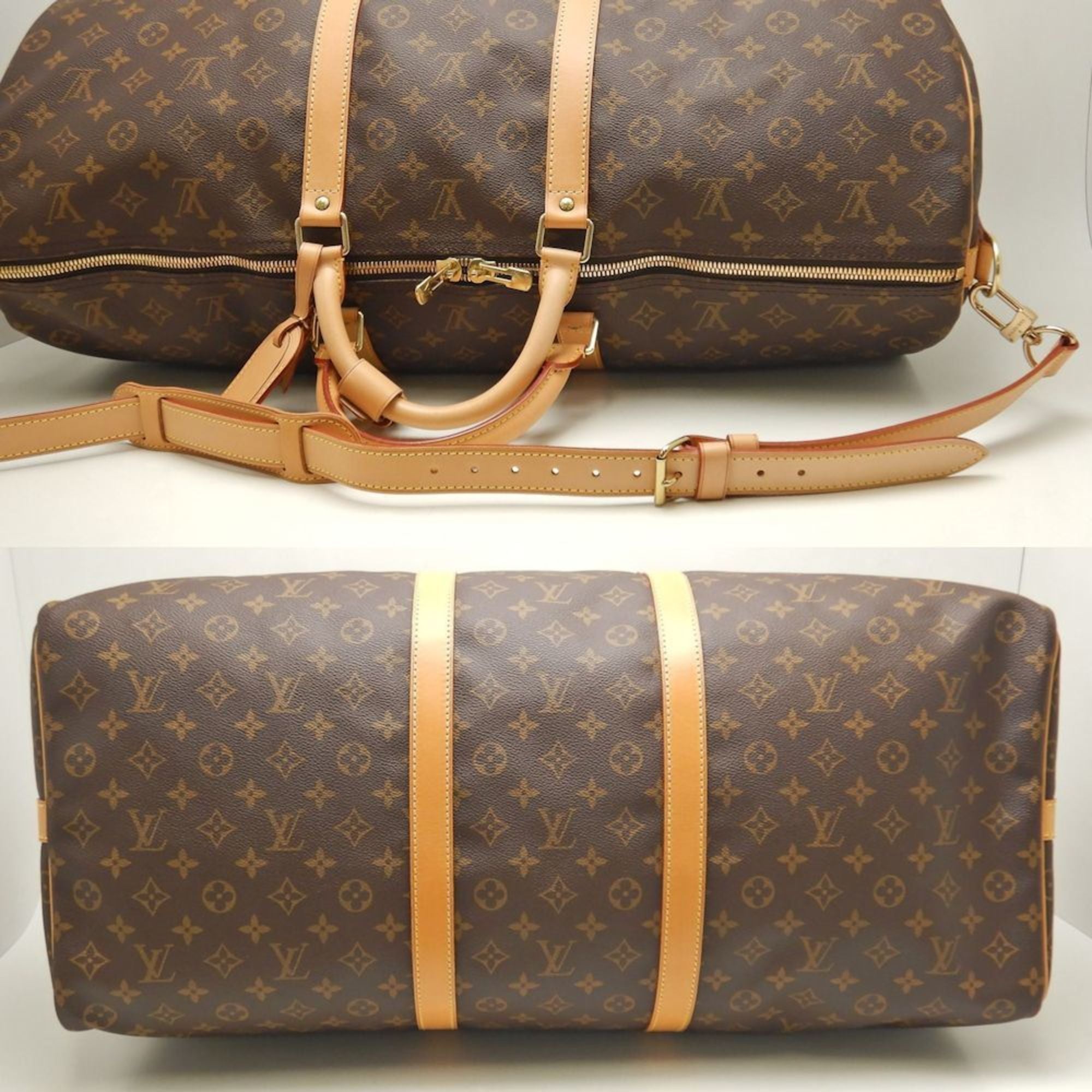 Louis Vuitton Brown Monogram Monogram Pvc Boston Bag (Pre-Owned)