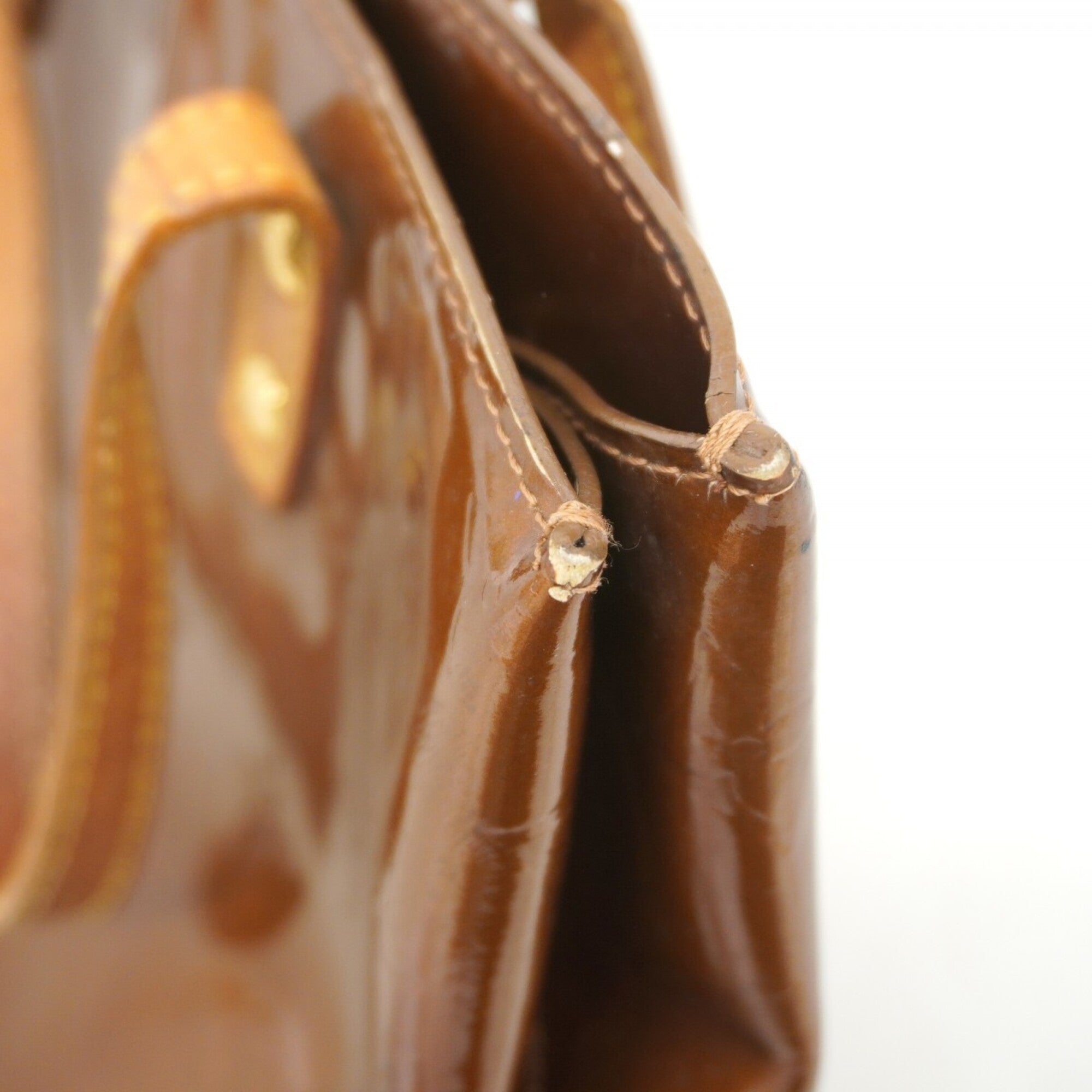 Louis Vuitton Bronze Handbag (Pre-Owned)
