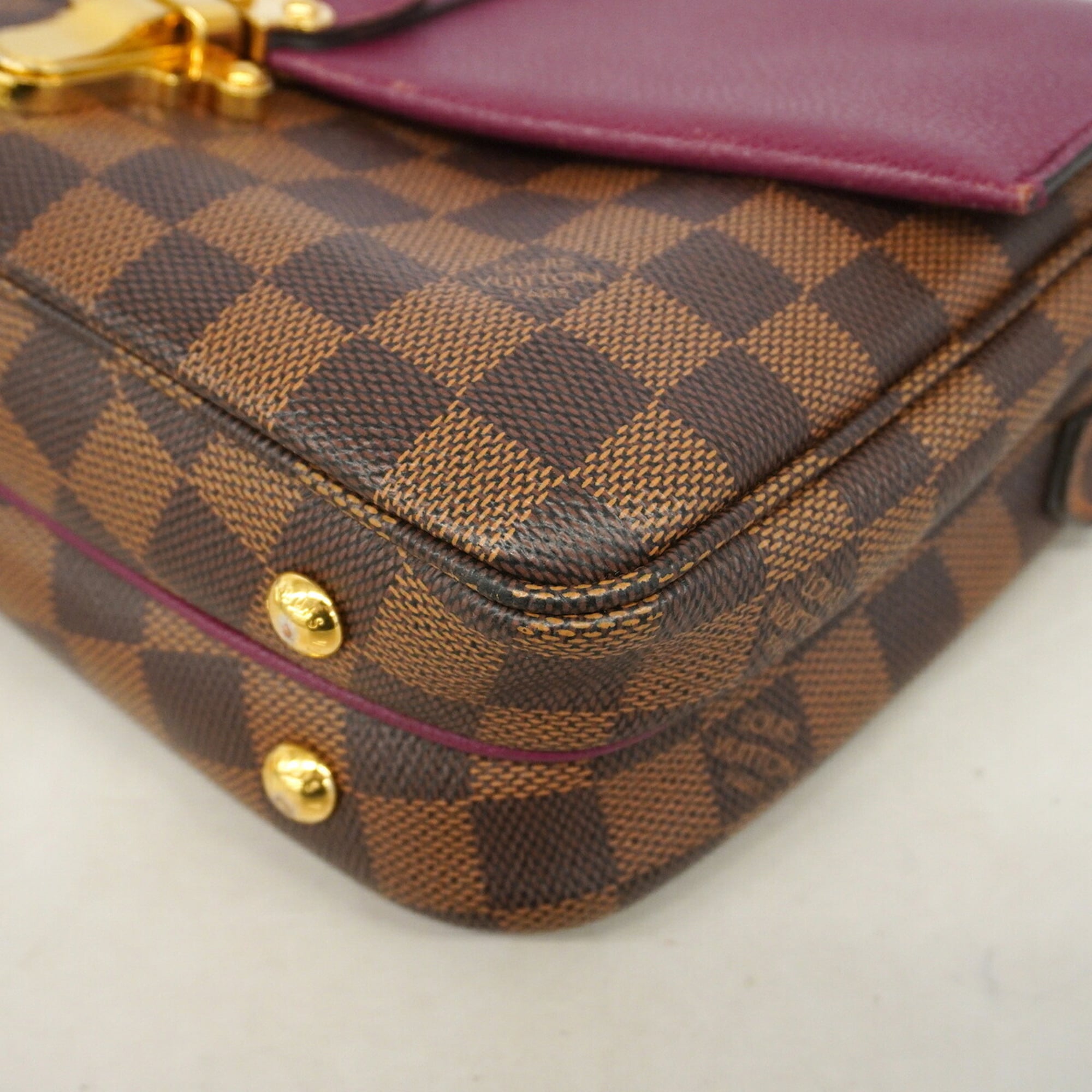Louis Vuitton Ebene Raisin Shoulder Bag (Pre-Owned)
