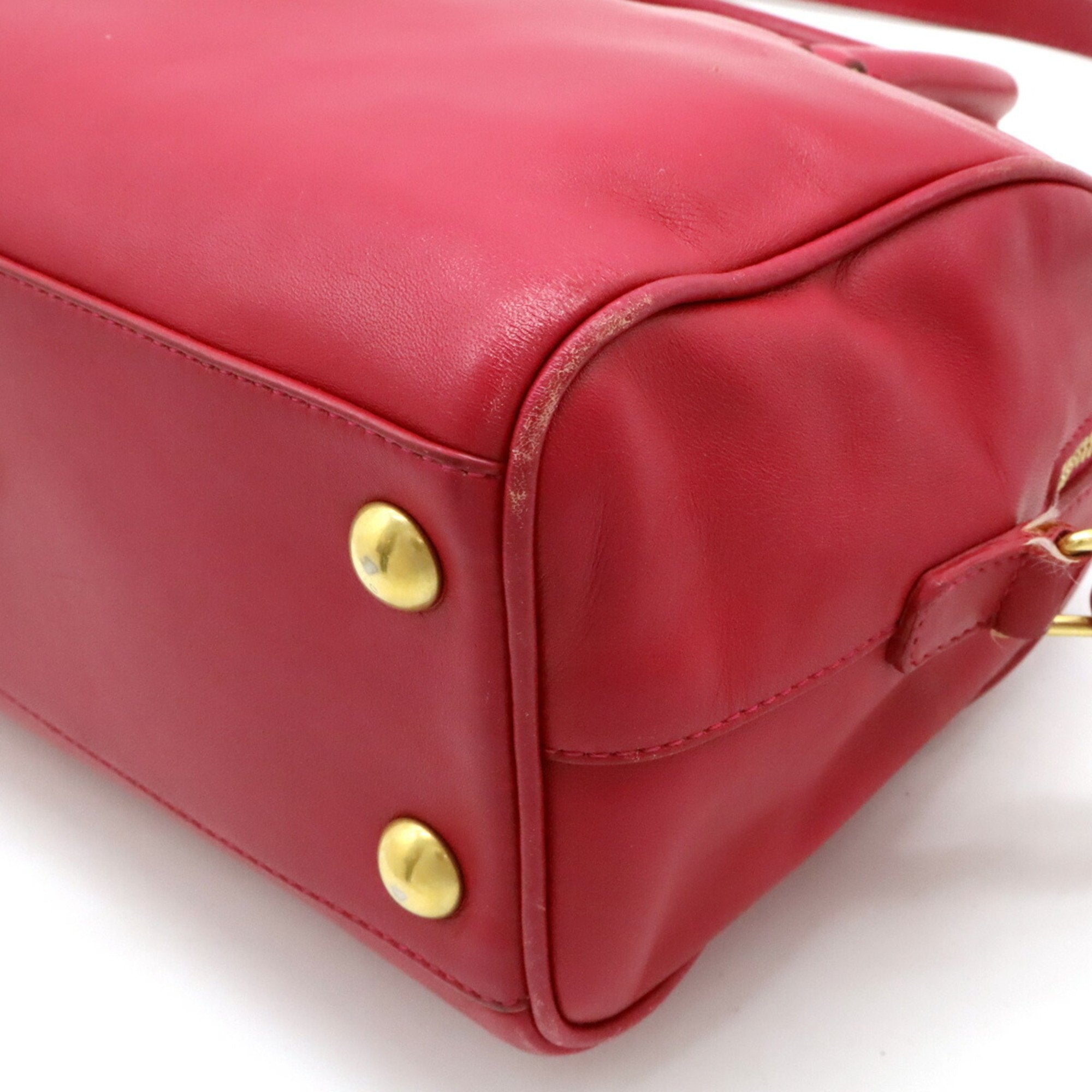 Yves Saint Laurent Pink Leather Handbag (Pre-Owned)